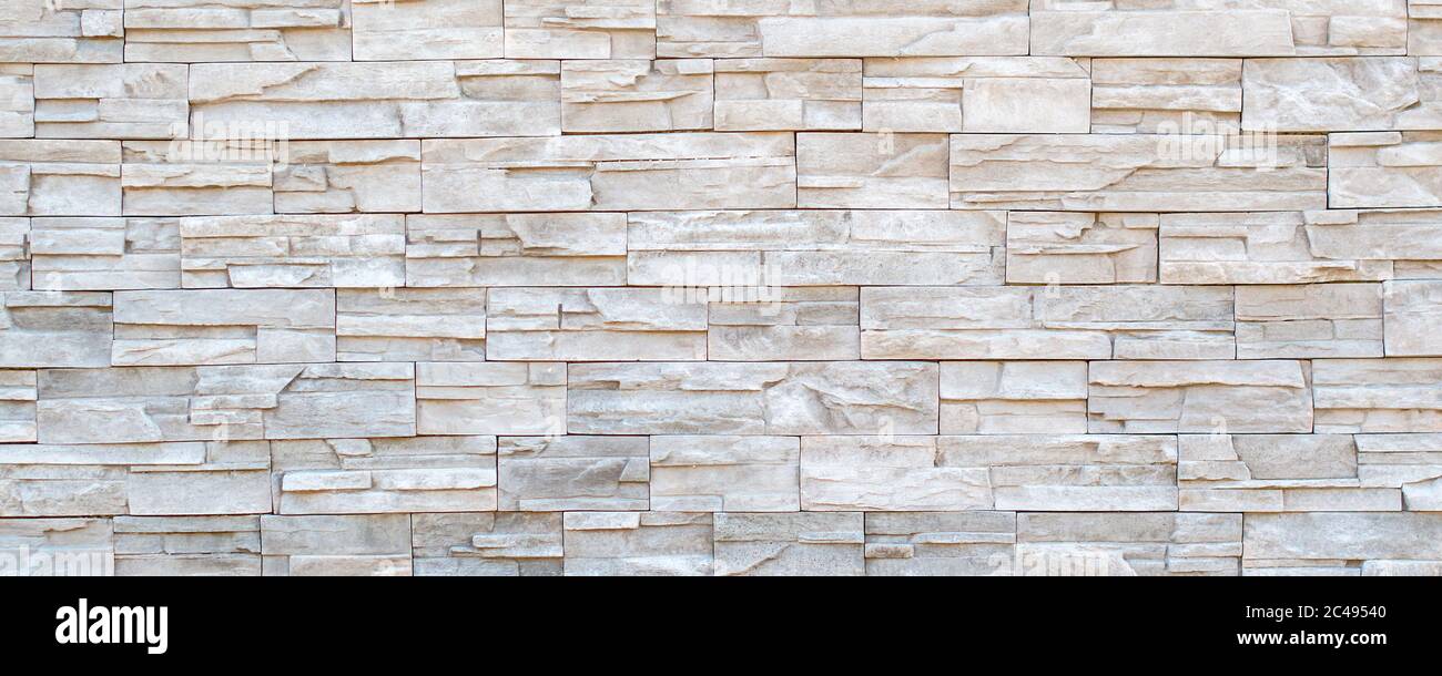 mur en pierre composé de rochers avec des rectangles de différentes tailles Banque D'Images