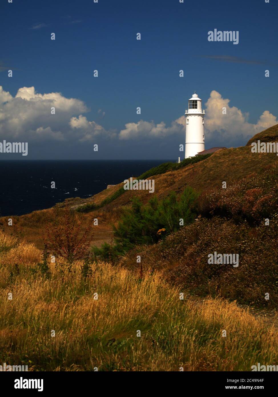 Lighthouse West Country Banque D'Images