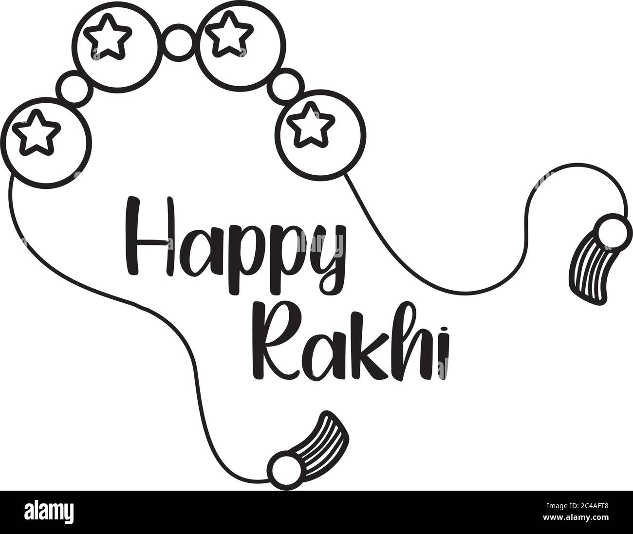 bracelet raksha bandhan avec motif vectoriel de style balle Illustration de Vecteur bracelet raksha bandhan avec motif vectoriel de style balle Illustration de Vecteur