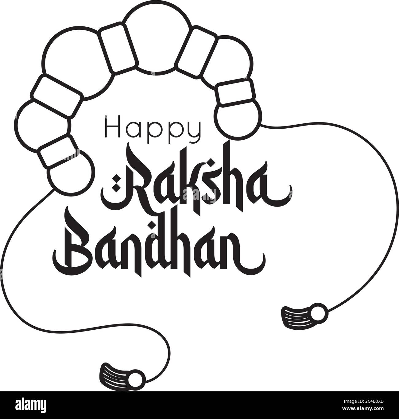 bracelet raksha bandhan avec motif vectoriel de style balle Illustration de Vecteur bracelet raksha bandhan avec motif vectoriel de style balle Illustration de Vecteur