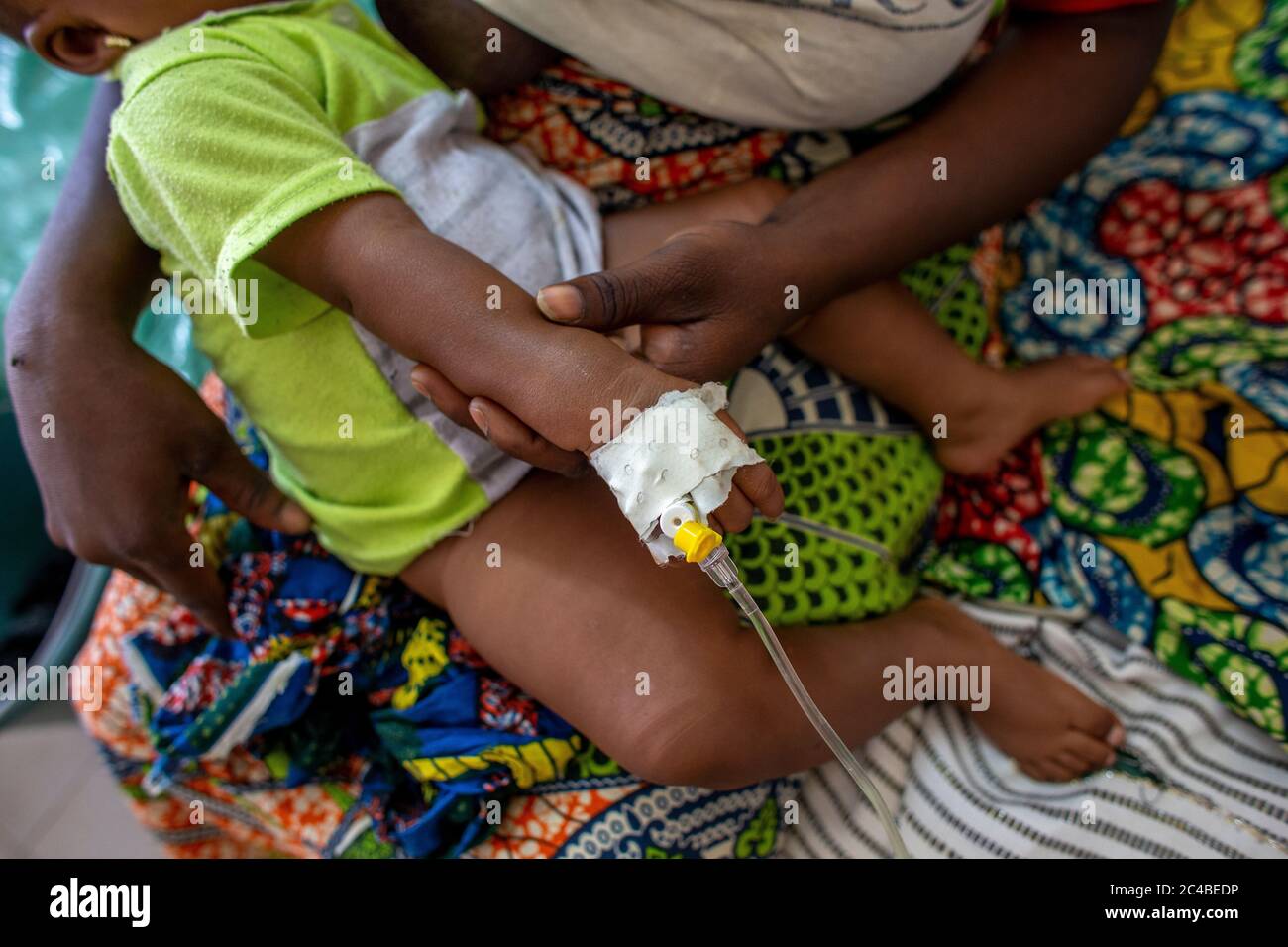 Centre de santé géré par une ong catholique à dapaong, togo Banque D'Images
