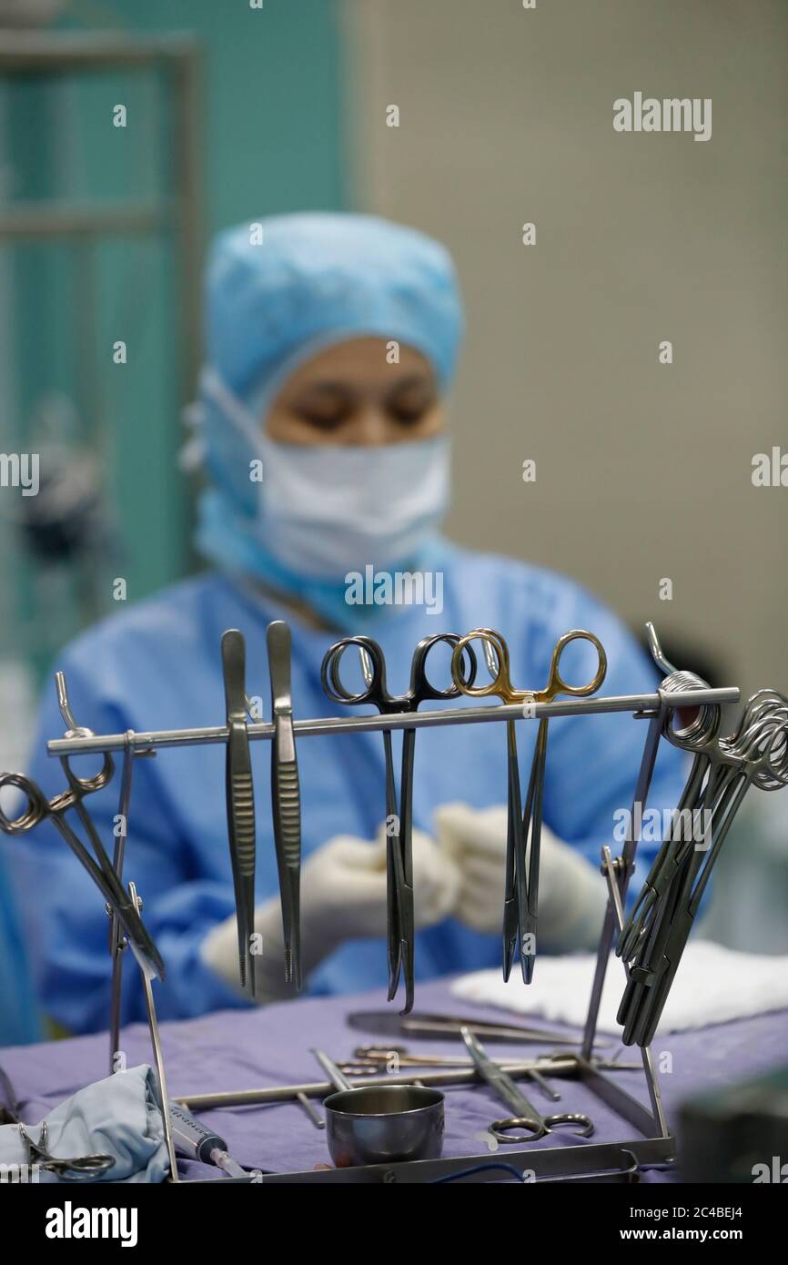 TAM duc hôpital de cardiologie Banque D'Images