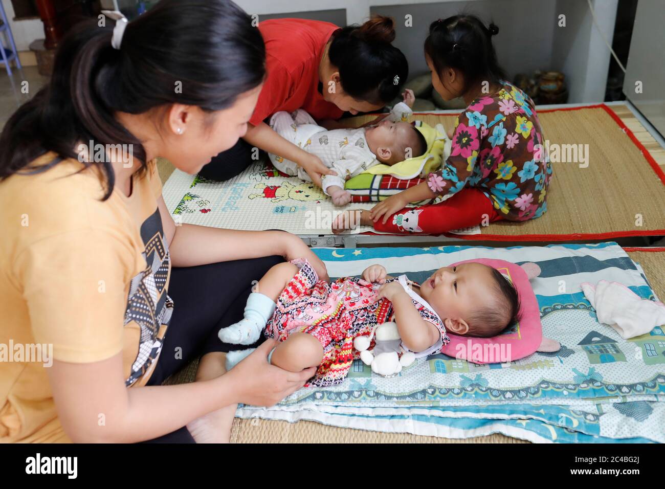 ONG française chaine de l'espoir Banque D'Images