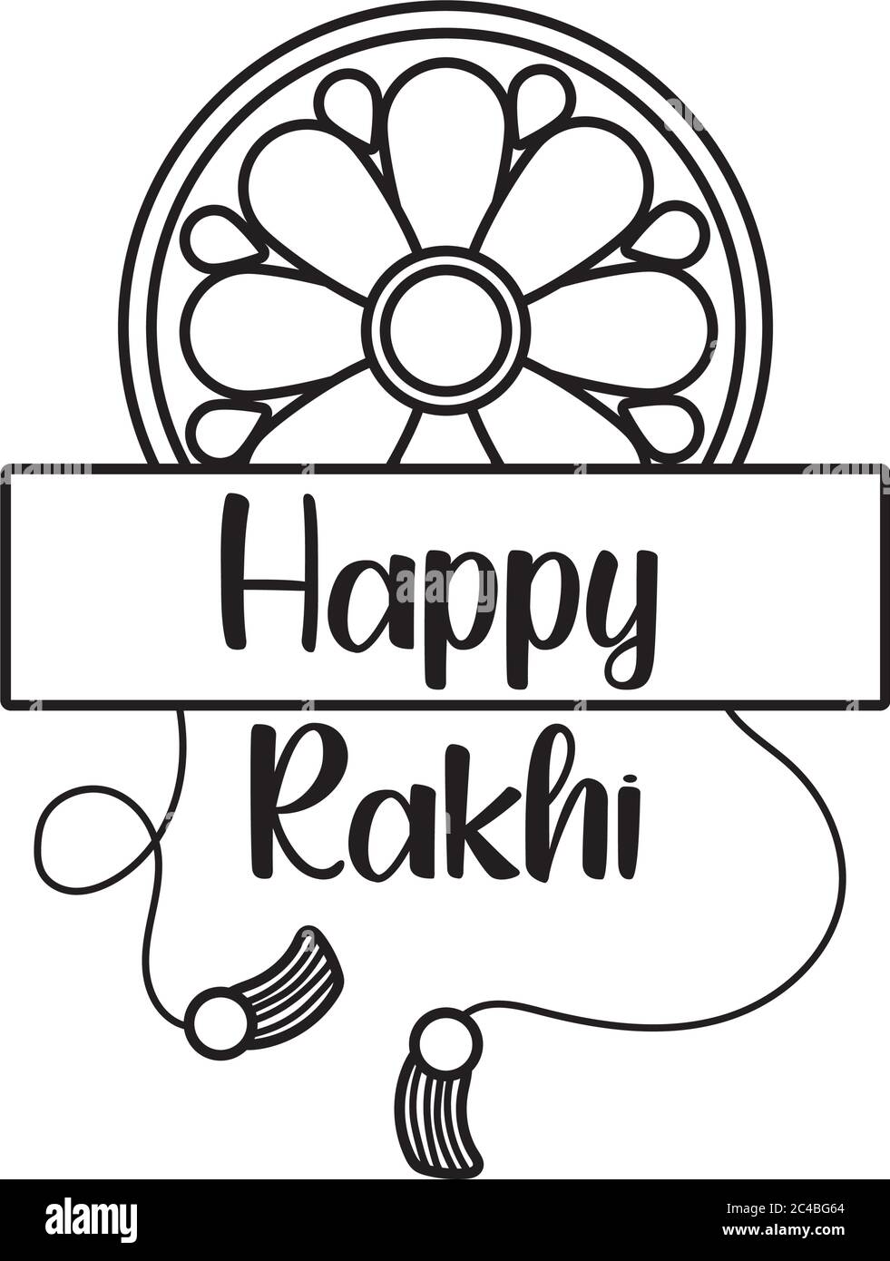happy raksha bandhan bracelet fleur accessoire style ligne dessin vectoriel Illustration de Vecteur happy raksha bandhan bracelet fleur accessoire style ligne dessin vectoriel Illustration de Vecteur