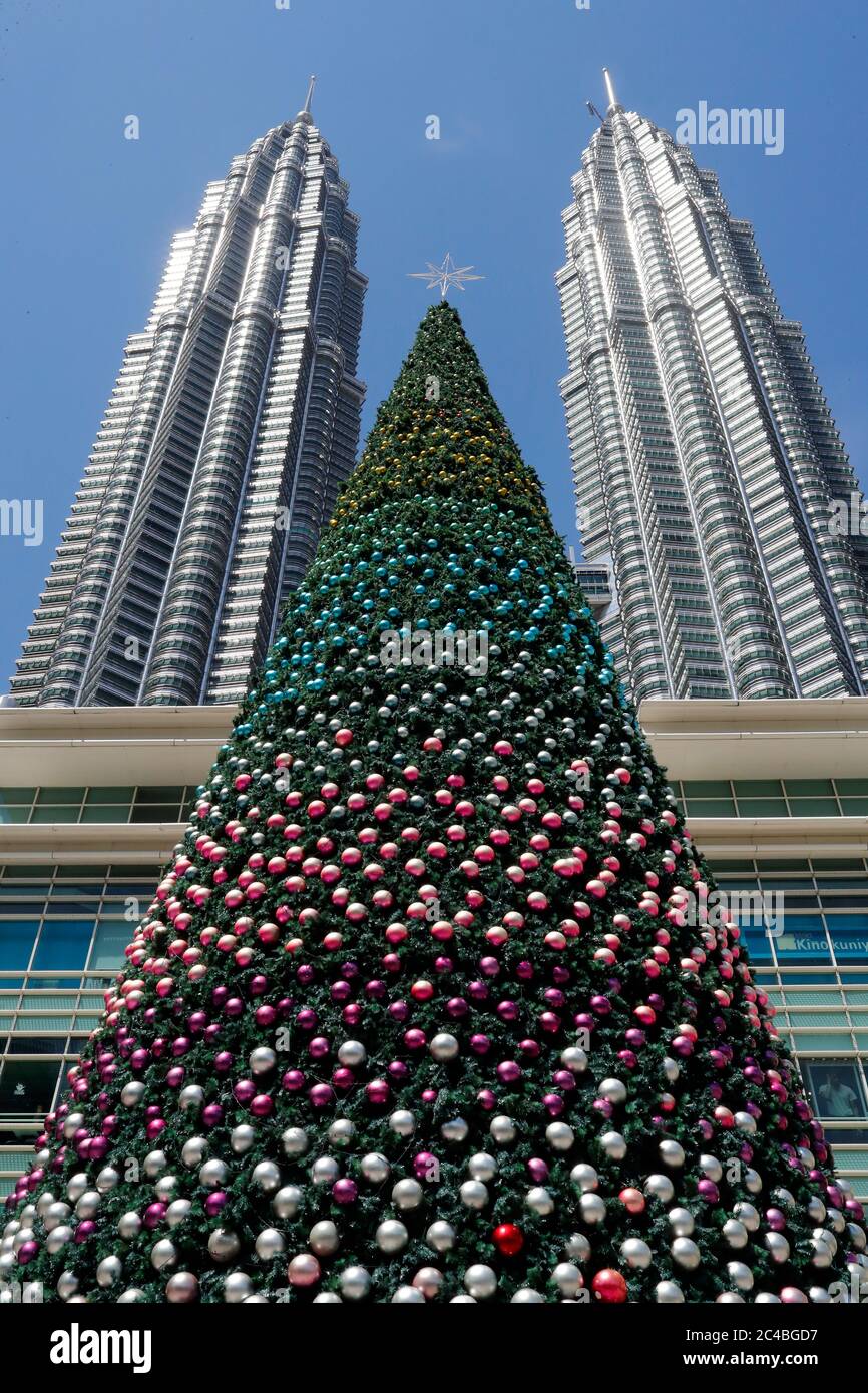 Tours jumelles Petronas klcc Banque D'Images