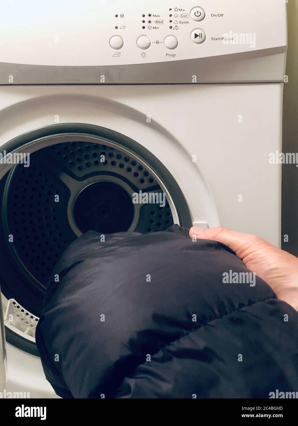 Anorak de nettoyage Banque D'Images