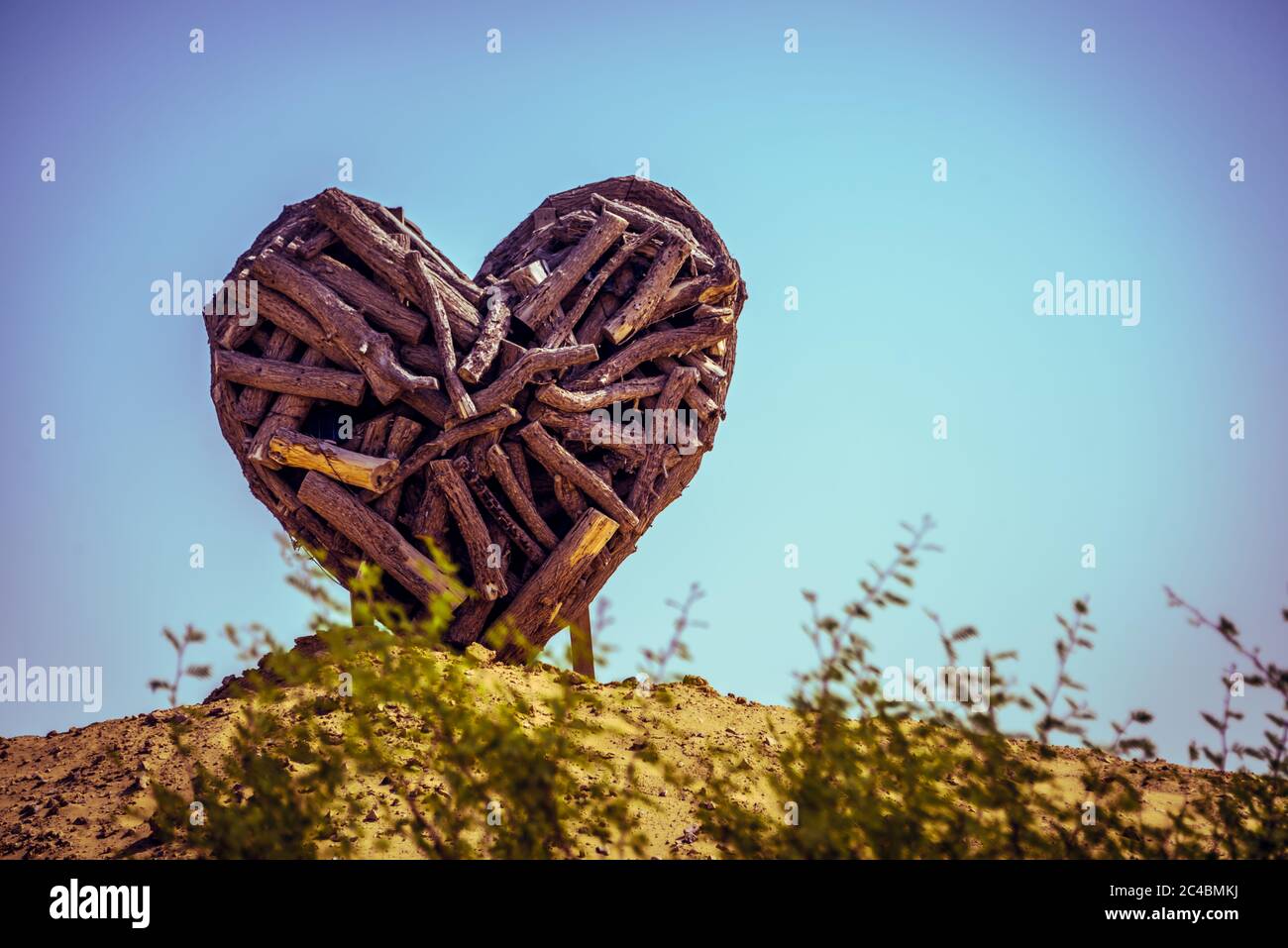 Love Lake, Al Qudra United Arab Emirates Desktop Banque D'Images