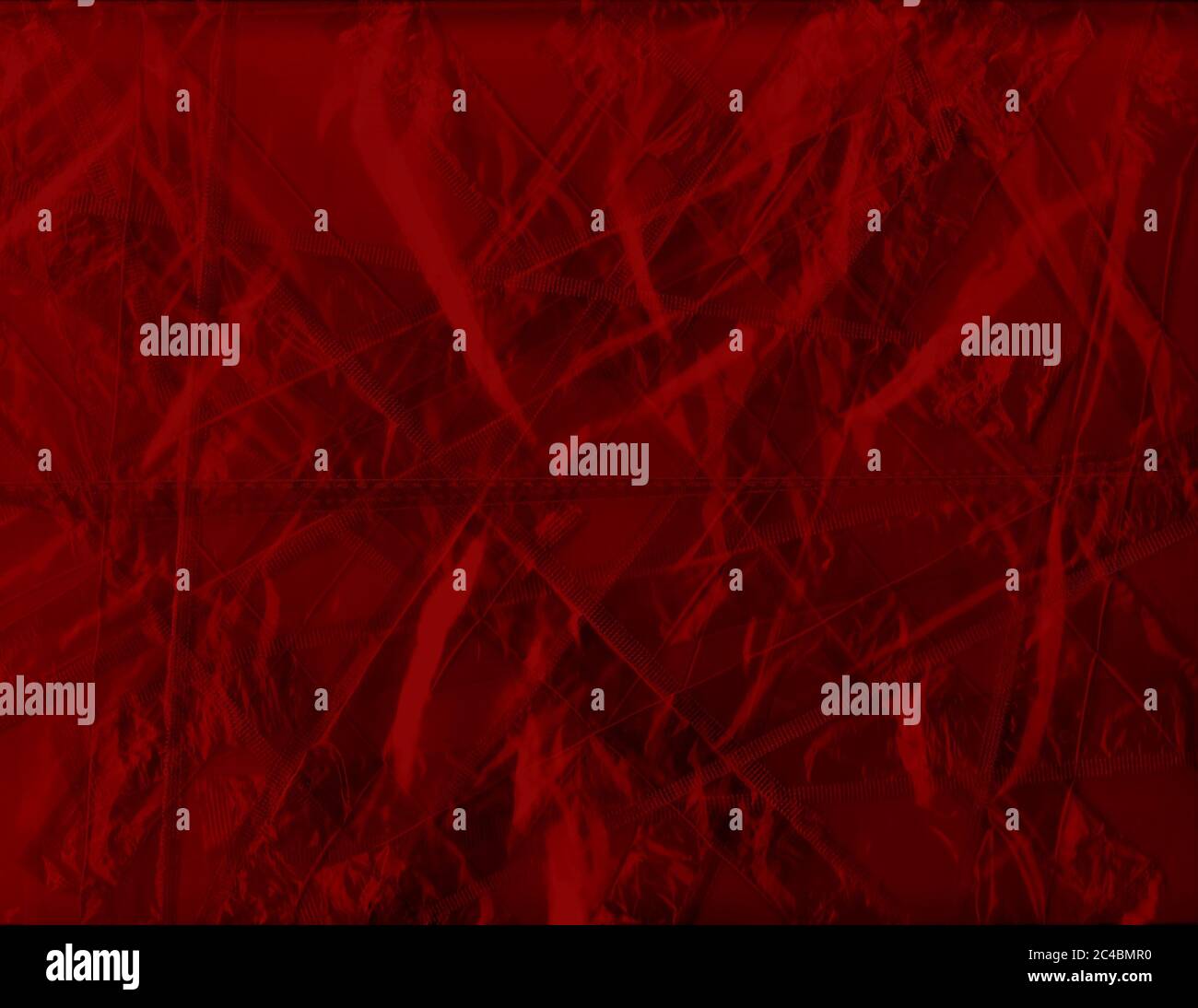 Graphique d'arrière-plan rouge abstrait effet froissé, espace pour votre texte Banque D'Images