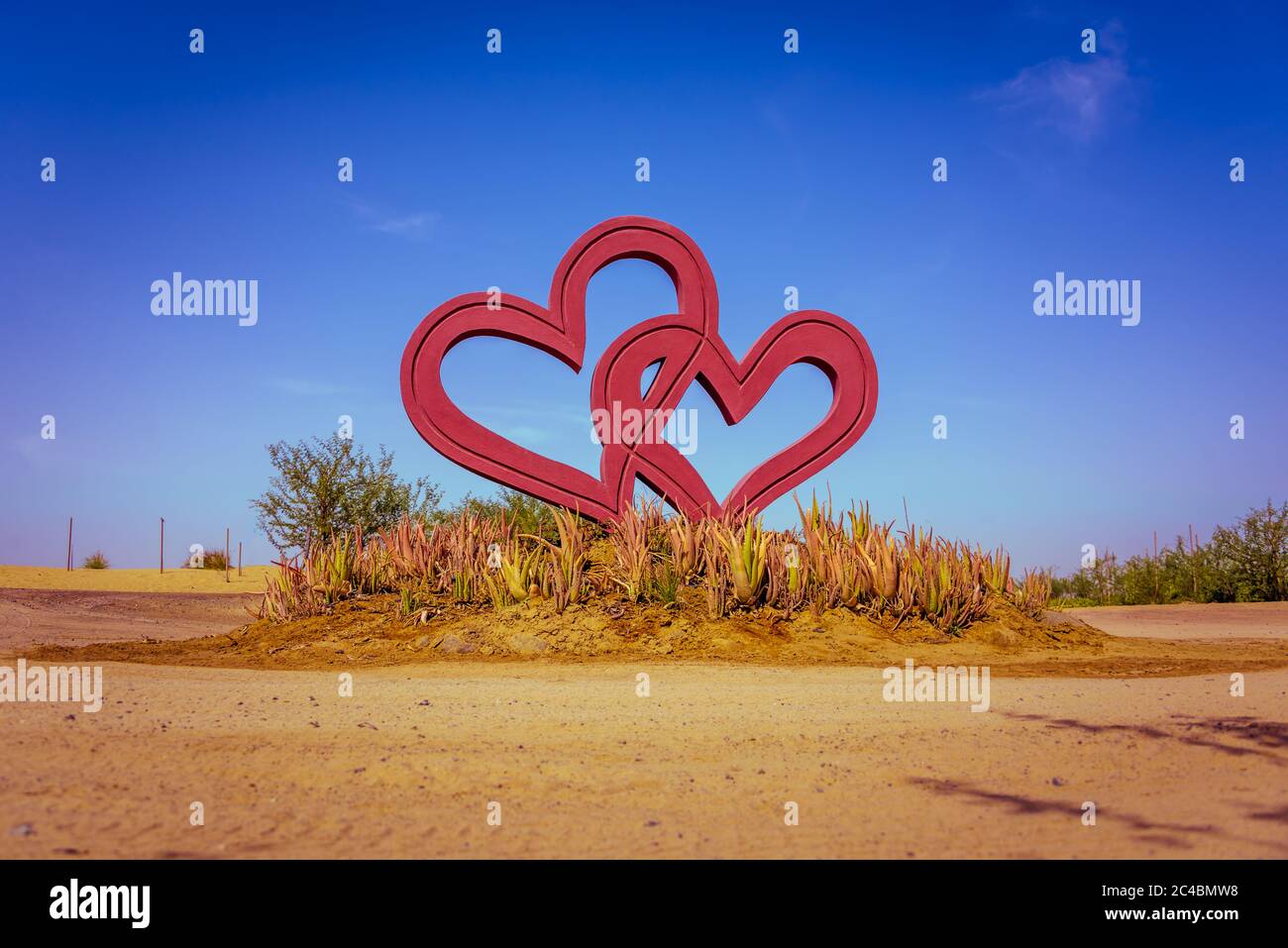 Love Lake, Al Qudra United Arab Emirates Desktop Banque D'Images