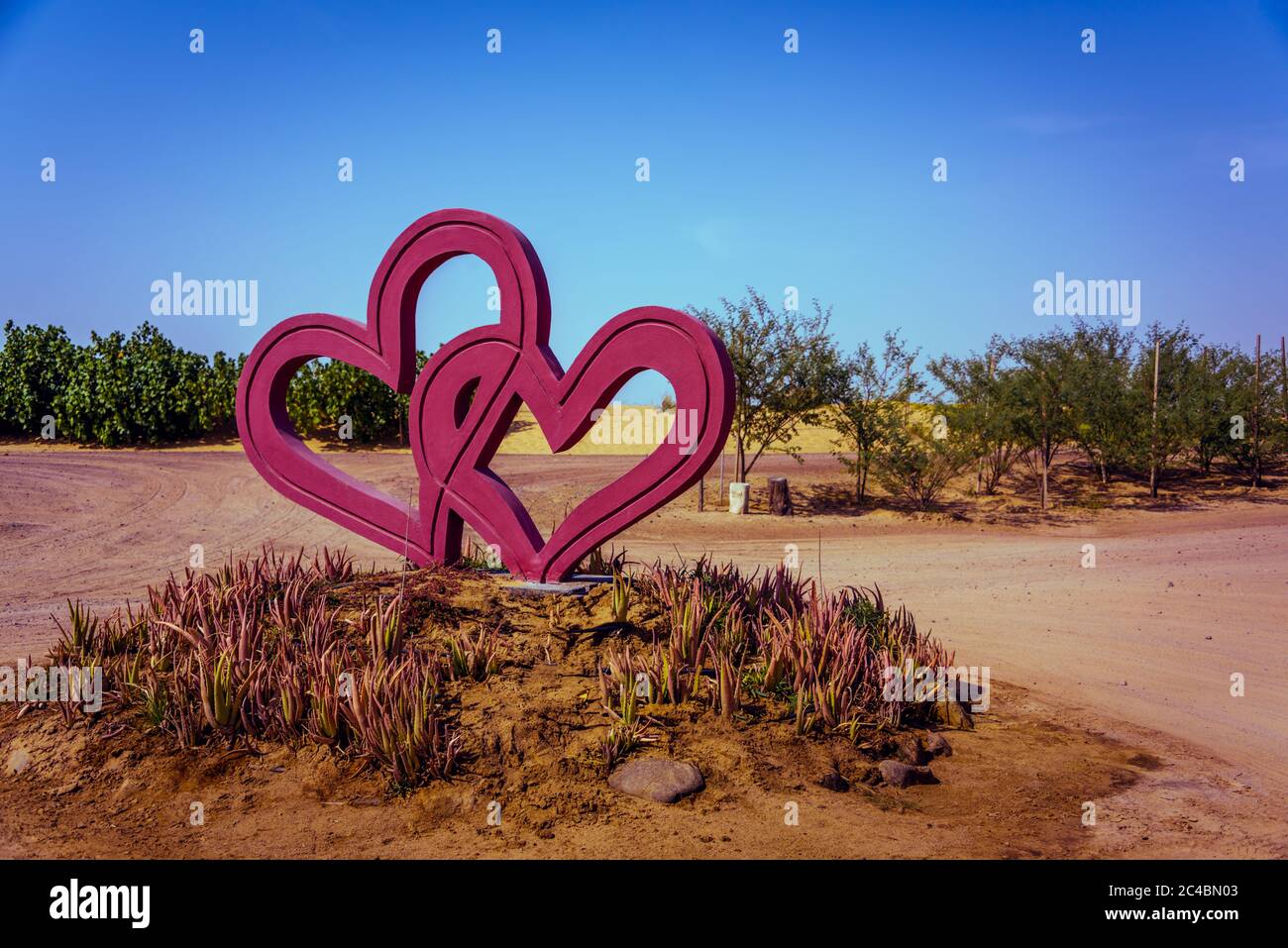 Love Lake, Al Qudra United Arab Emirates Desktop Banque D'Images