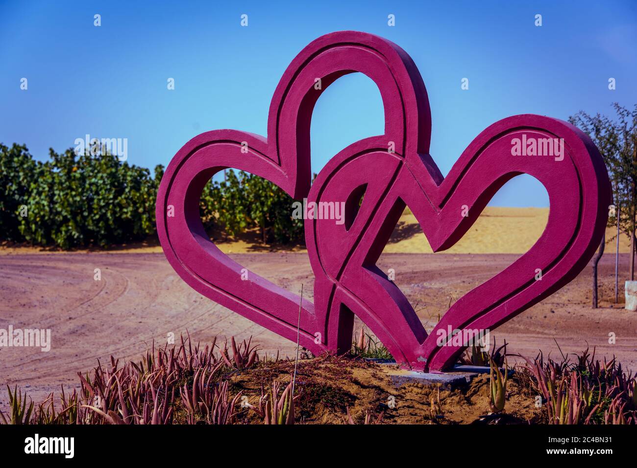 Love Lake, Al Qudra United Arab Emirates Desktop Banque D'Images