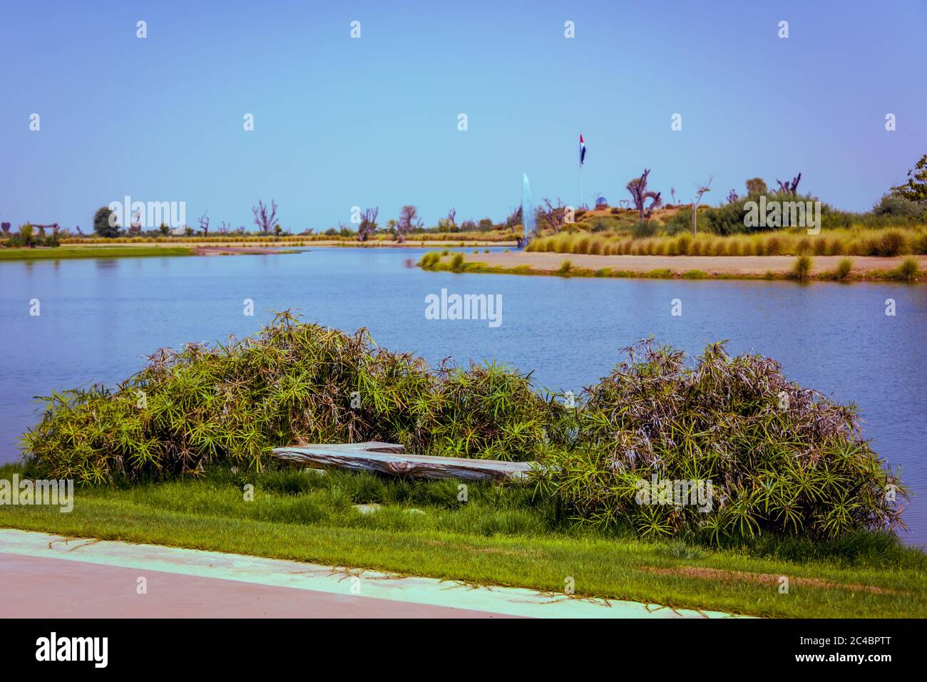 Love Lake, Al Qudra United Arab Emirates Desktop Banque D'Images