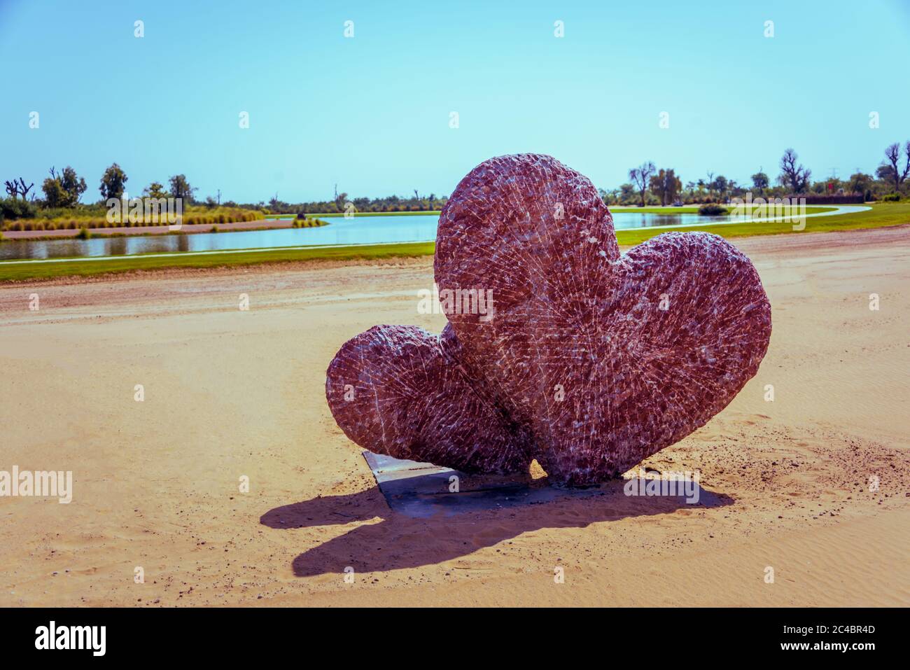 Love Lake, Al Qudra United Arab Emirates Desktop Banque D'Images