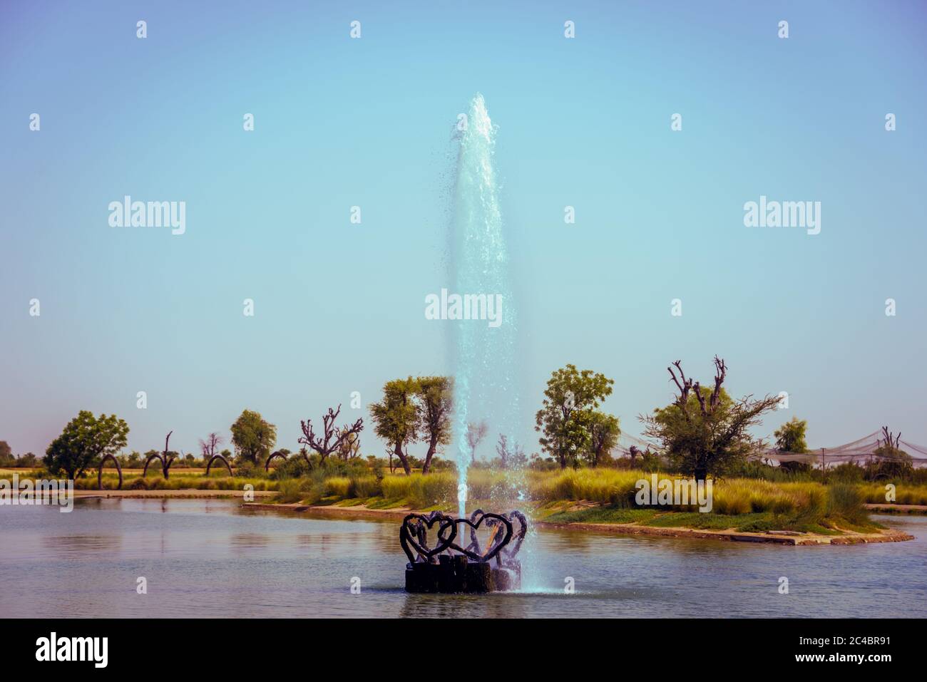 Love Lake, Al Qudra United Arab Emirates Desktop Banque D'Images