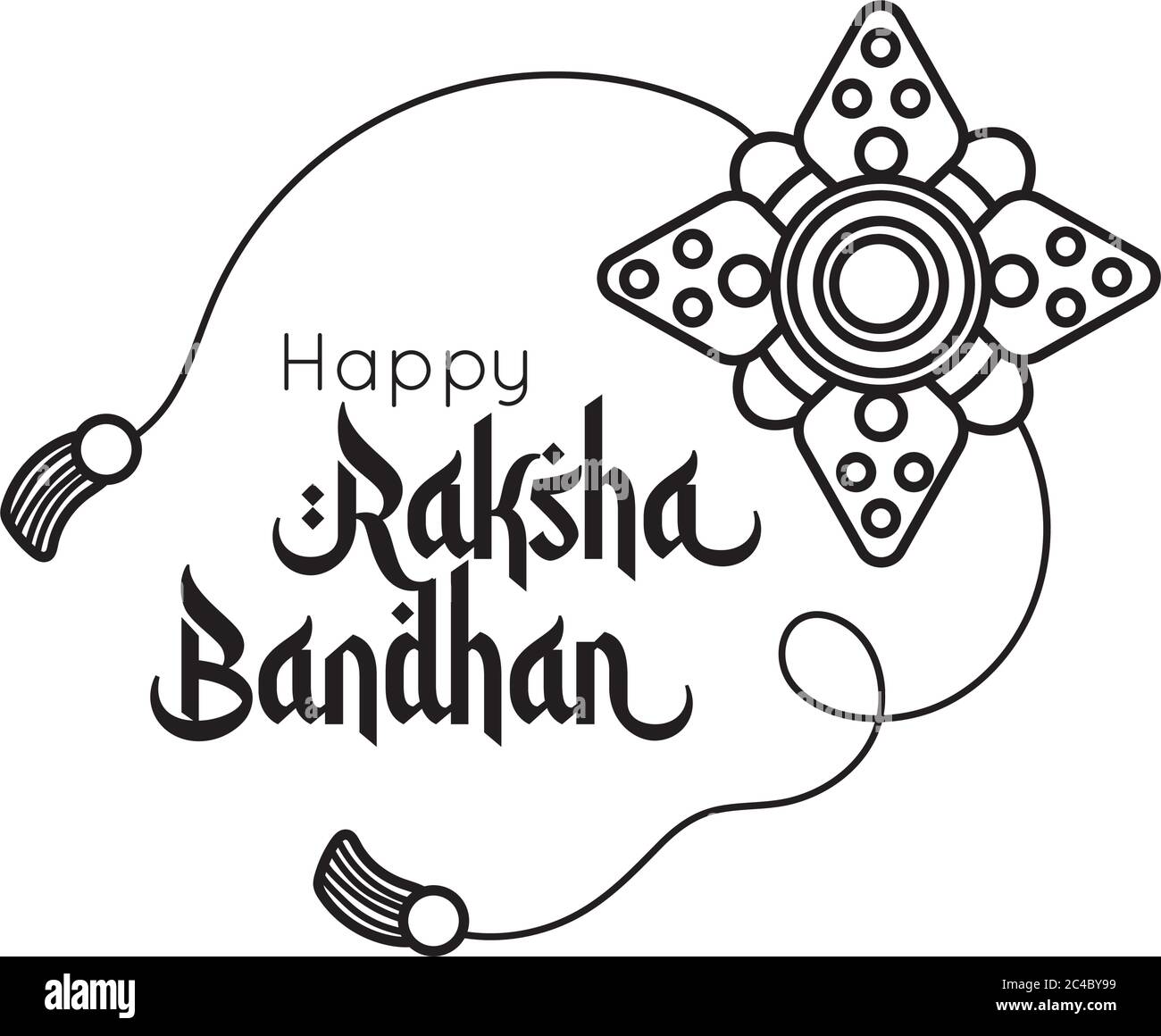 happy raksha bandhan bracelet fleur accessoire style ligne dessin vectoriel Illustration de Vecteur happy raksha bandhan bracelet fleur accessoire style ligne dessin vectoriel Illustration de Vecteur