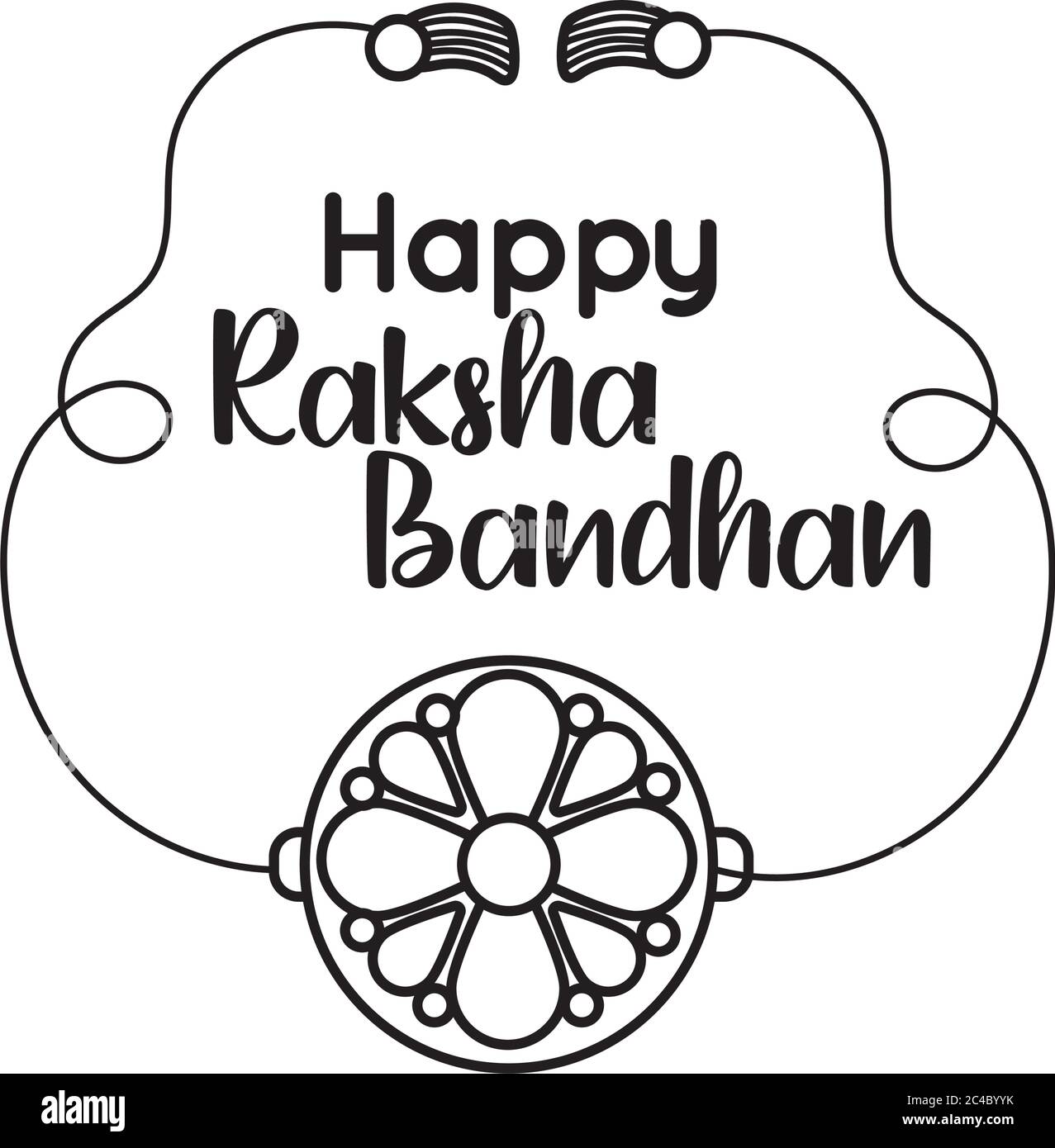 happy raksha bandhan bracelet fleur accessoire style ligne dessin vectoriel Illustration de Vecteur happy raksha bandhan bracelet fleur accessoire style ligne dessin vectoriel Illustration de Vecteur