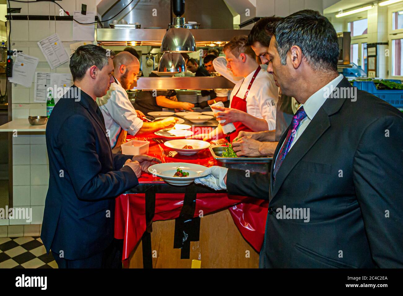 Festival gastronomique de Rheingau à Hattenheim, Eltville am Rhein, Allemagne Banque D'Images