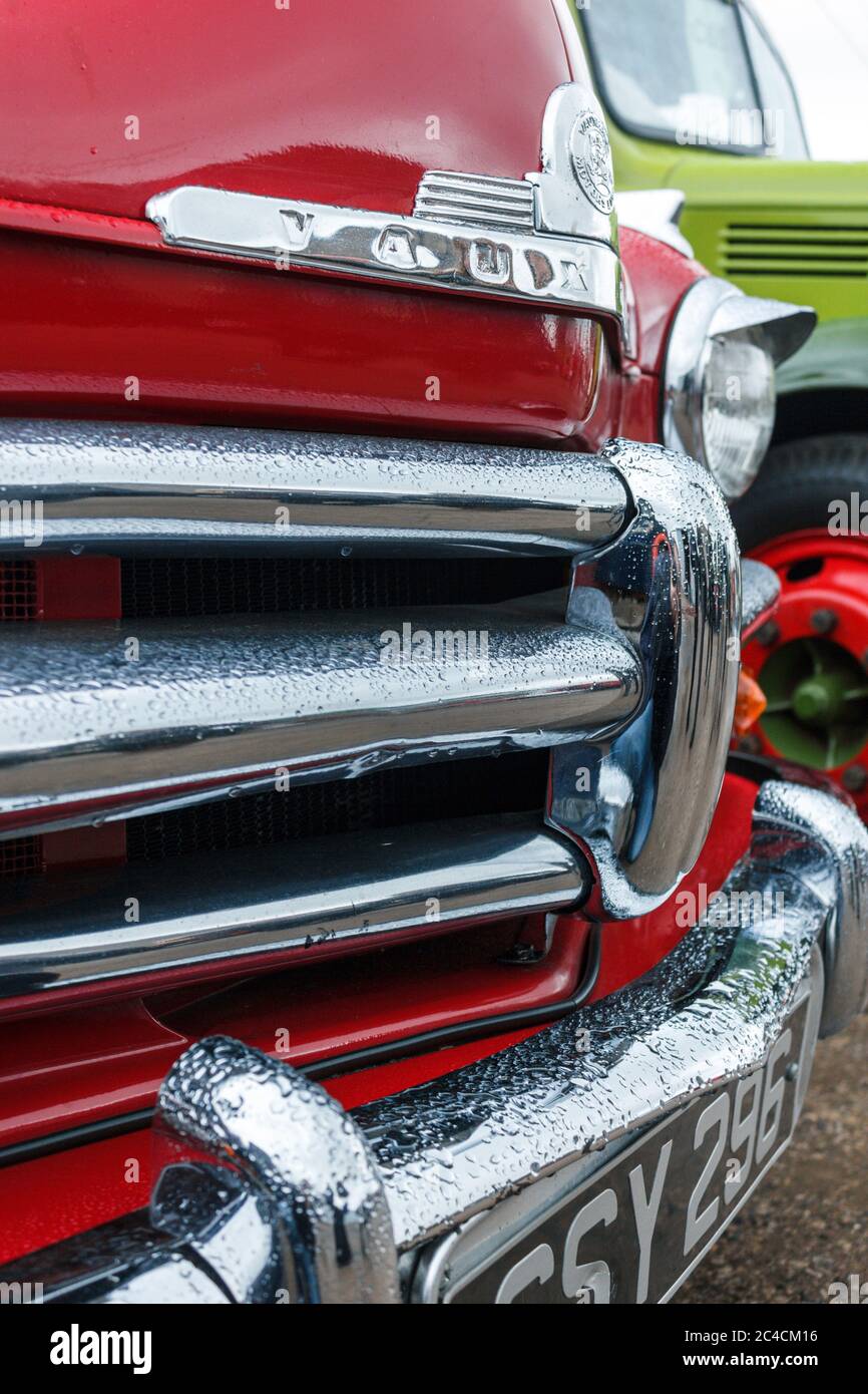 Camionnette Vauxhall Velox. Banque D'Images