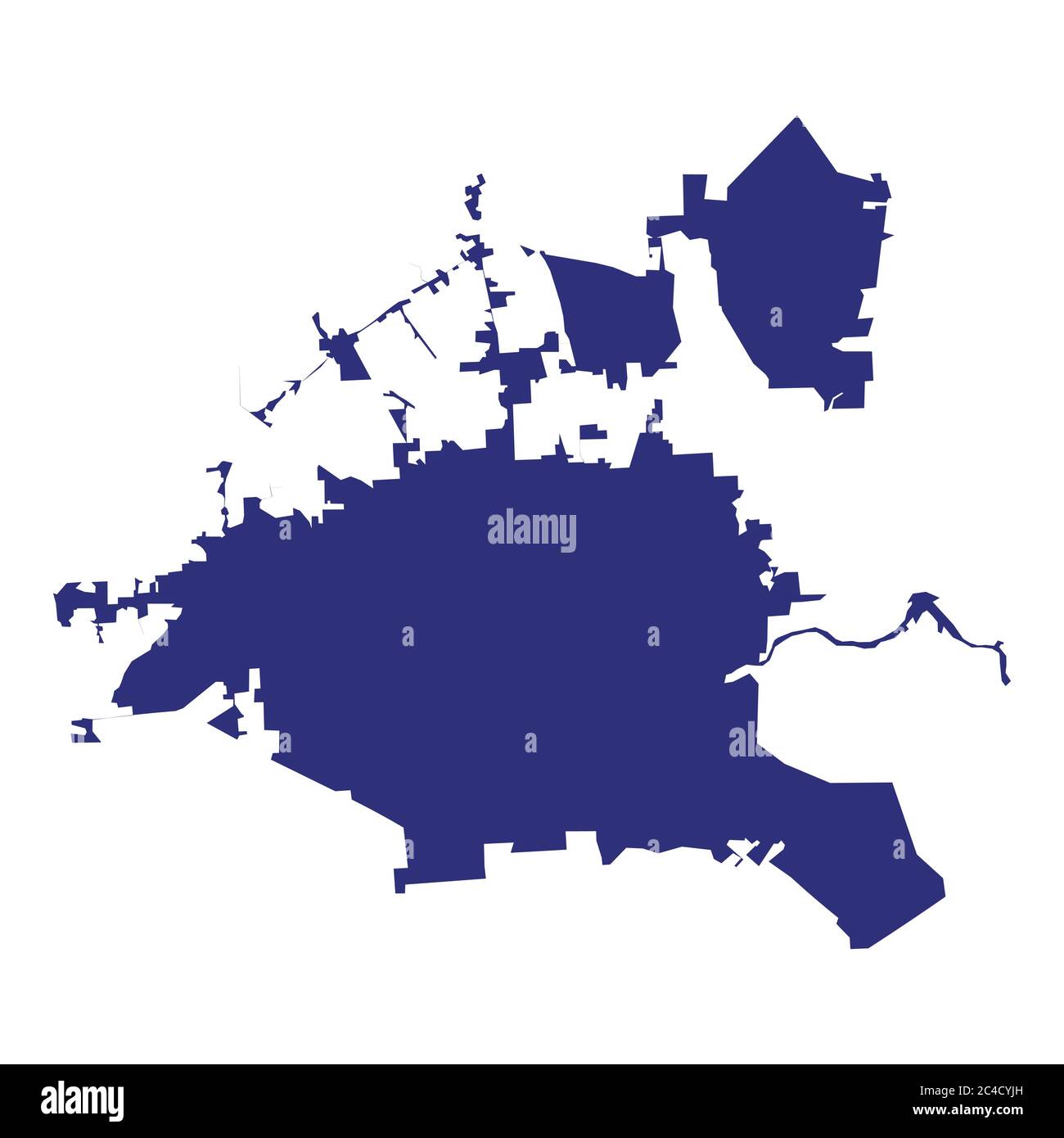 Carte de haute qualité de Houston est une ville des États-Unis d'Amérique avec des frontières des comtés Illustration de Vecteur Carte de haute qualité de Houston est une ville des États-Unis d'Amérique avec des frontières des comtés Illustration de Vecteur