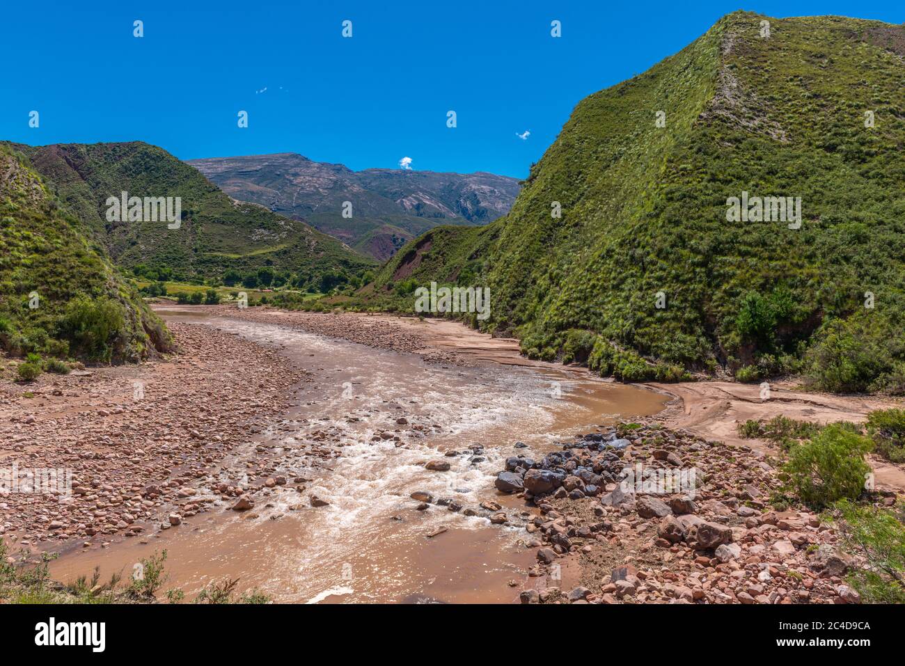 Paysage montagneux près de Maragua, Departamento Chuquisaca, Municipio sucre, Andes, Bolivie, Amérique latine Banque D'Images