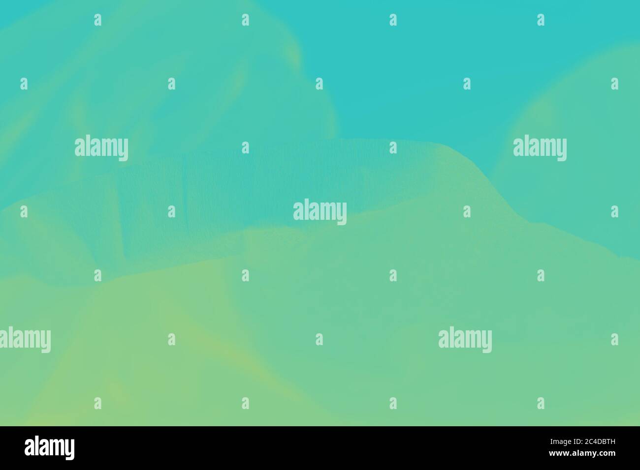 Bleu turquoise et vert menthe aquarelle abstraite arrière-plan flou Banque D'Images