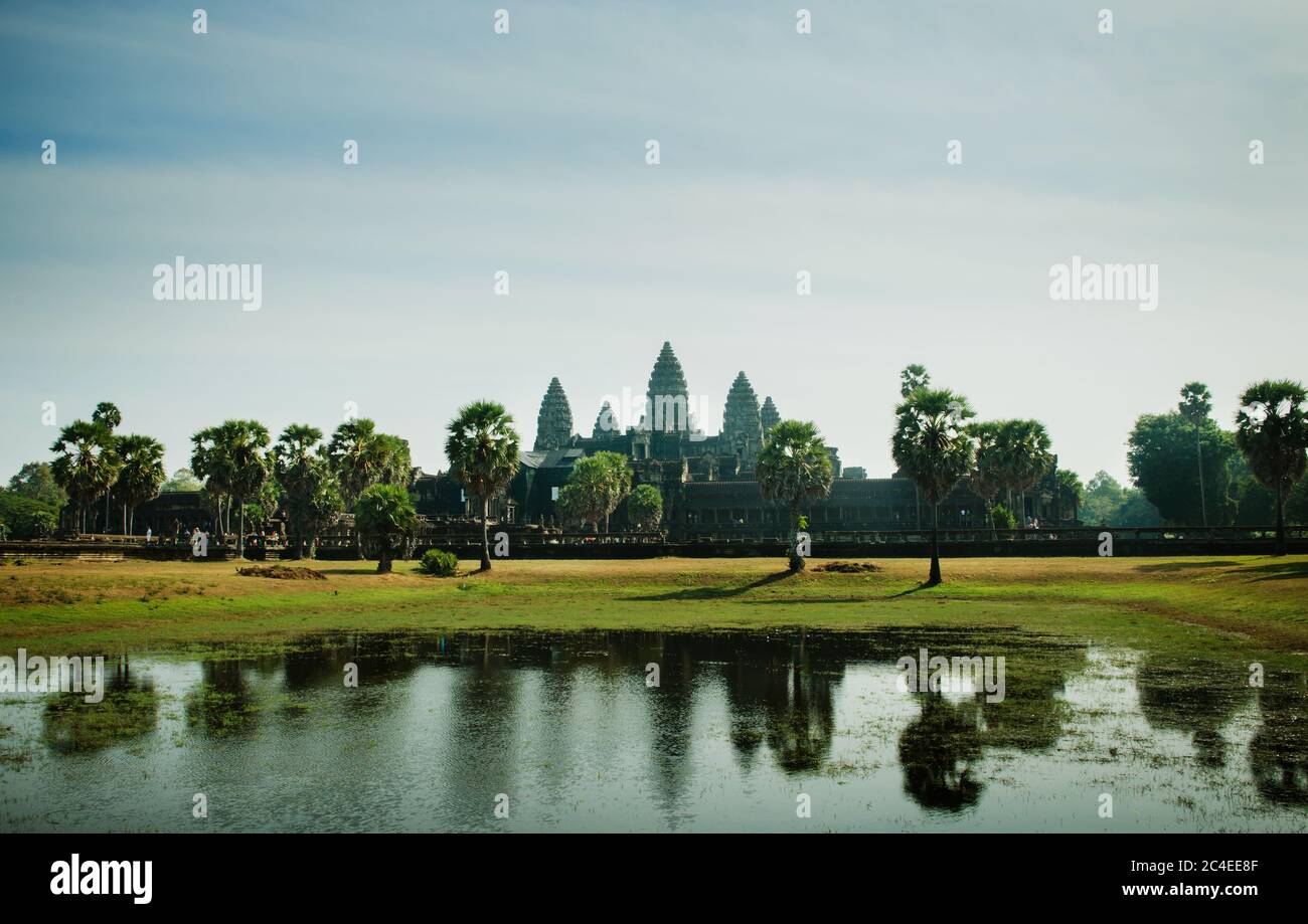 Angkor wat, Siem Reap, cambodge, Asie du Sud-est Banque D'Images