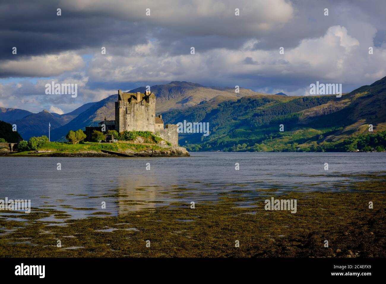 Le Château d'Eilean Donan Loch Duich Highland Ecosse Banque D'Images