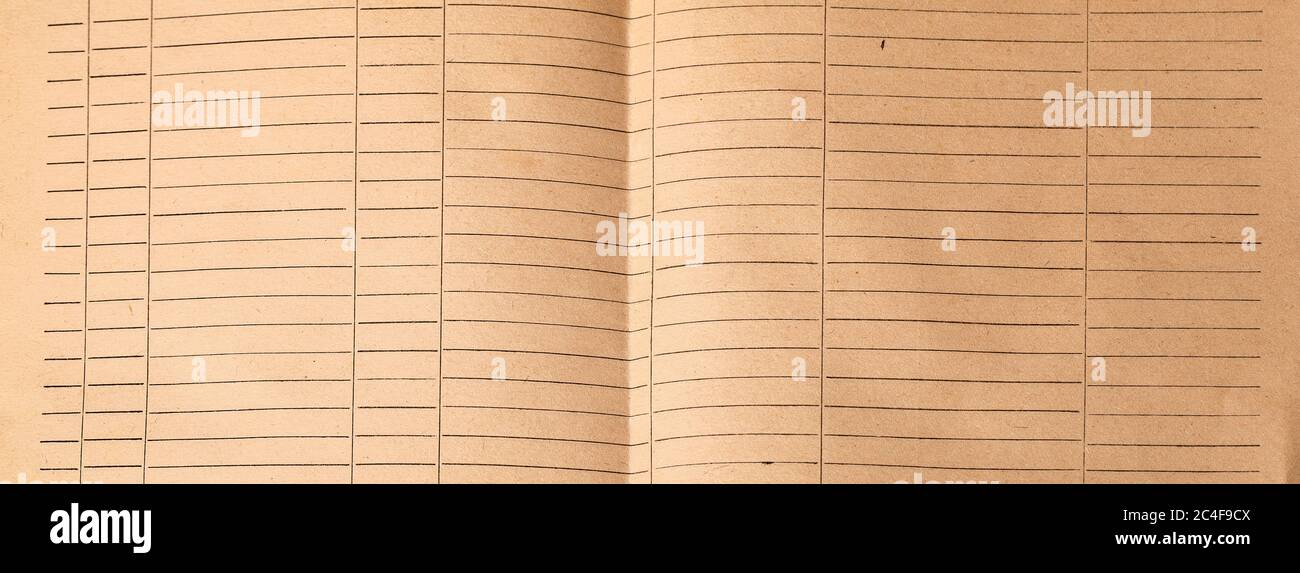 Arrière-plans de texture de papier ancien, livre vintage de l'époque ancienne Banque D'Images