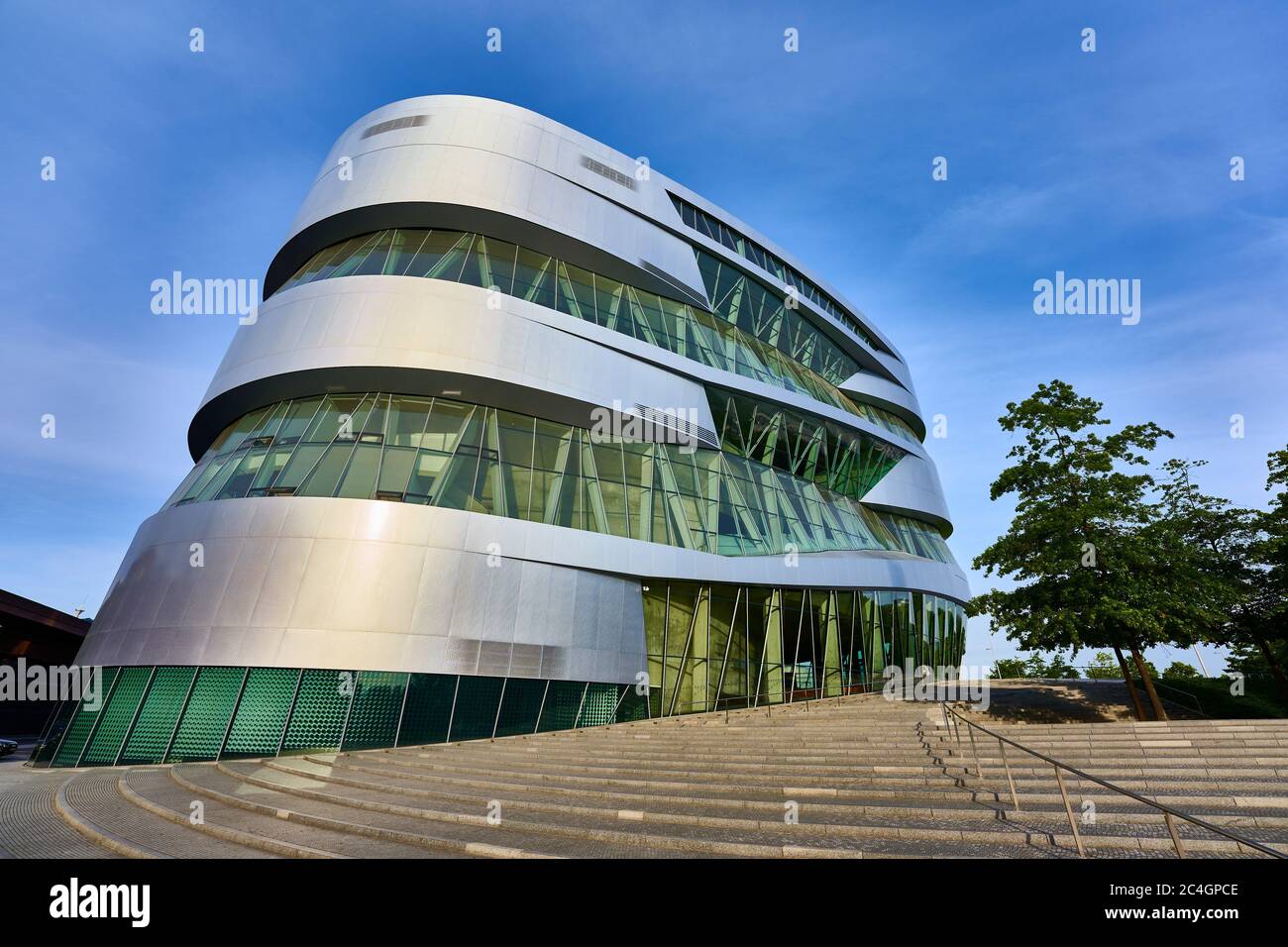Stuttgart Bad Cannstatt, Allemagne - 22 mai 2020 : le musée occupe environ 3,500 m² et offre environ 17,000 m² Banque D'Images