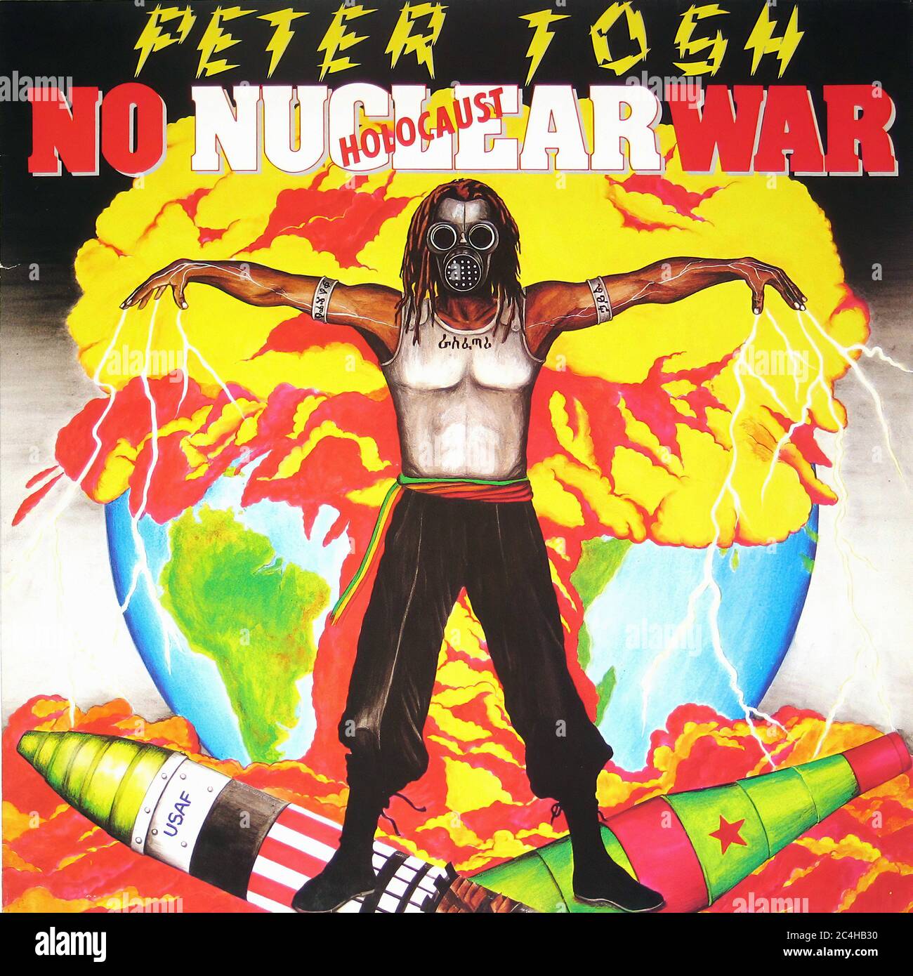 Peter Tosh No Nuclear War 12&#39;&#39; Vinyl LP Album - Vintage Record Cover Photo Stock - Alamy