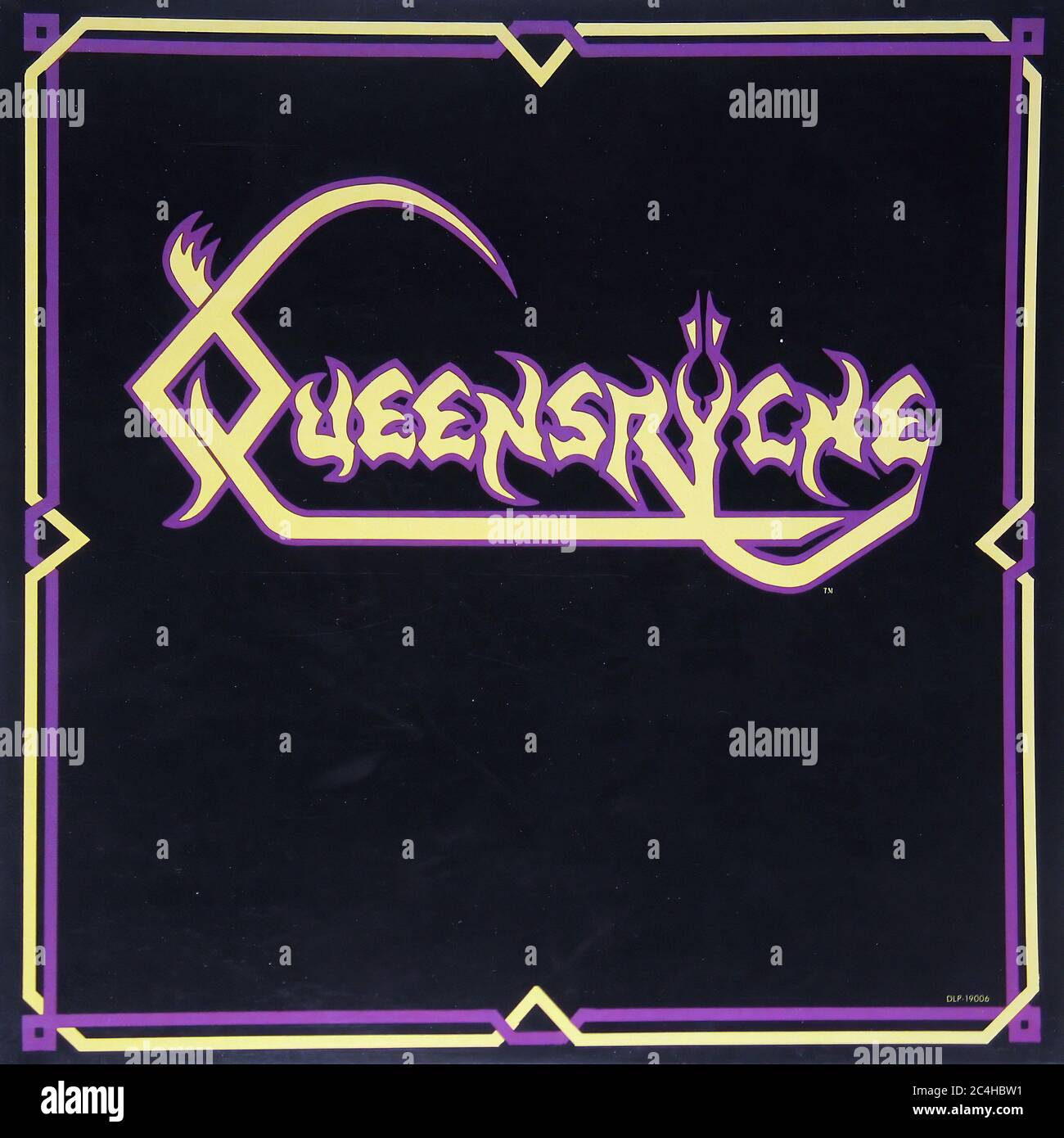 Queensryche Self titré 12'' Vinyl LP Album - Vintage Record Cover Banque D'Images