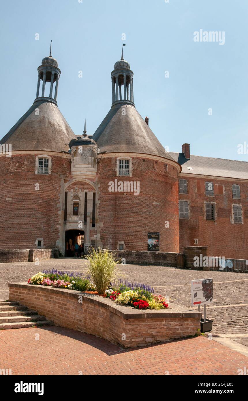 Château de Saint-Fargeau, Yonne (89), région Bourgogne-Franche-Comté, France Banque D'Images