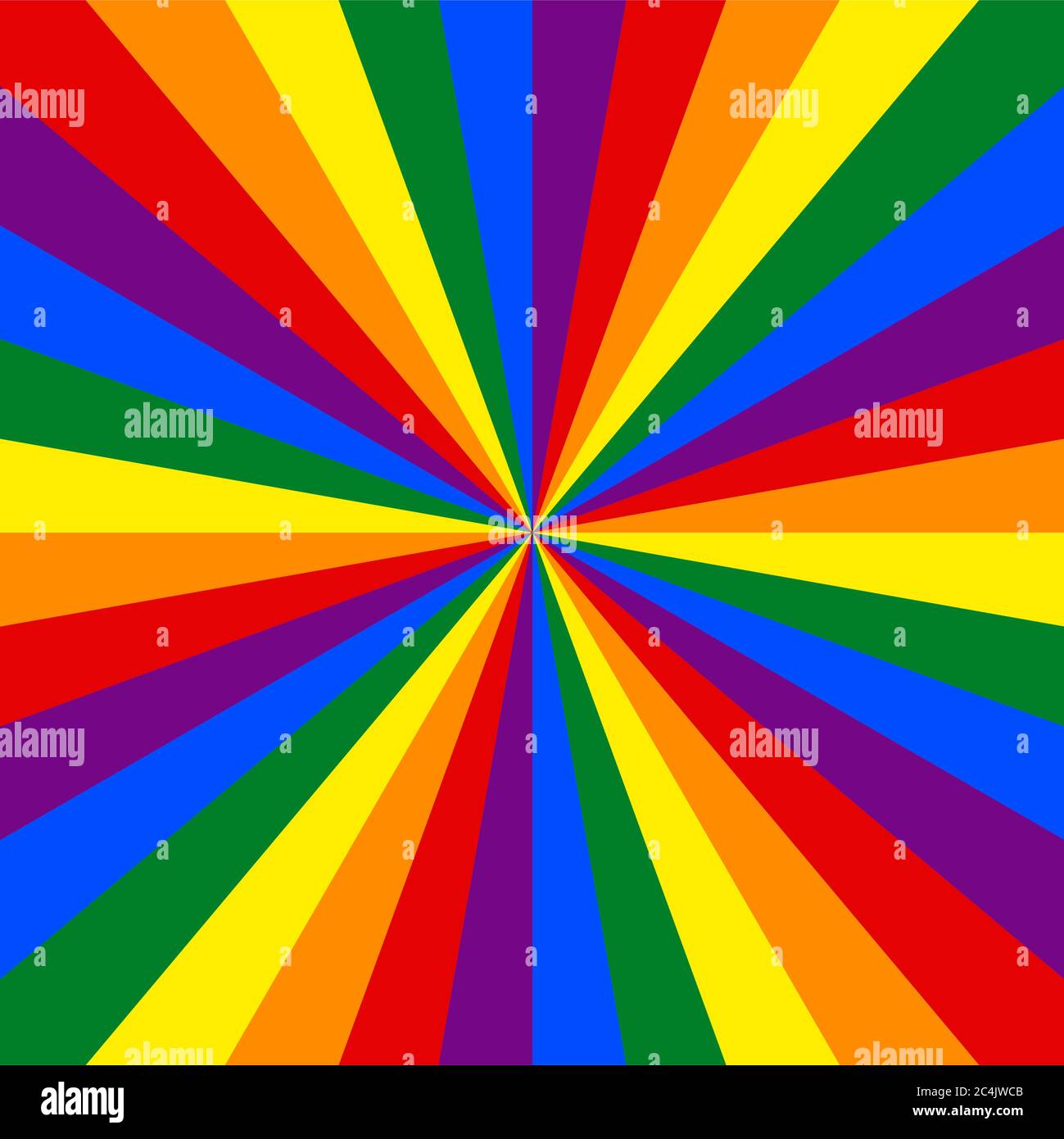 Drapeau LGBT. Arrière-plan Rainbow. Motif abstrait d'ensoleillement ou de rayons de soleil à utiliser dans l'événement LGBTQI Pride, le mois de la fierté LGBT, le symbole de la fierté gay. Graphique de conception Illustration de Vecteur