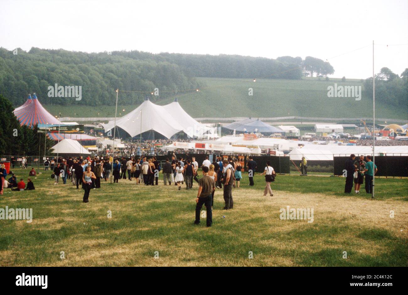 Homelands festival 2001, Matterley Bowl, Winchester, Hampshire, Angleterre, Royaume-Uni. Banque D'Images