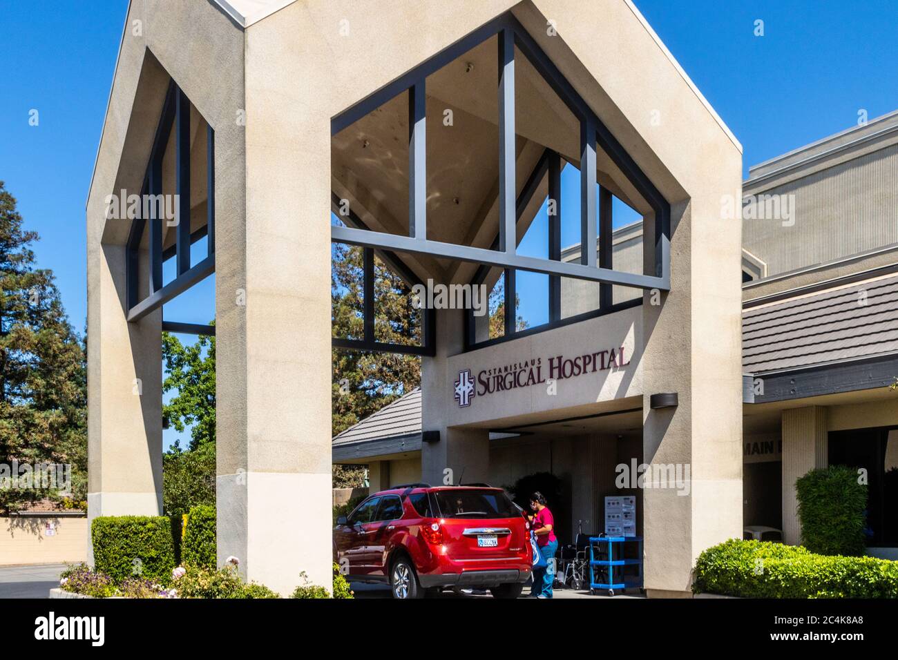 L'hôpital chirurgical de Stanislaus à Modesto en Californie Banque D'Images