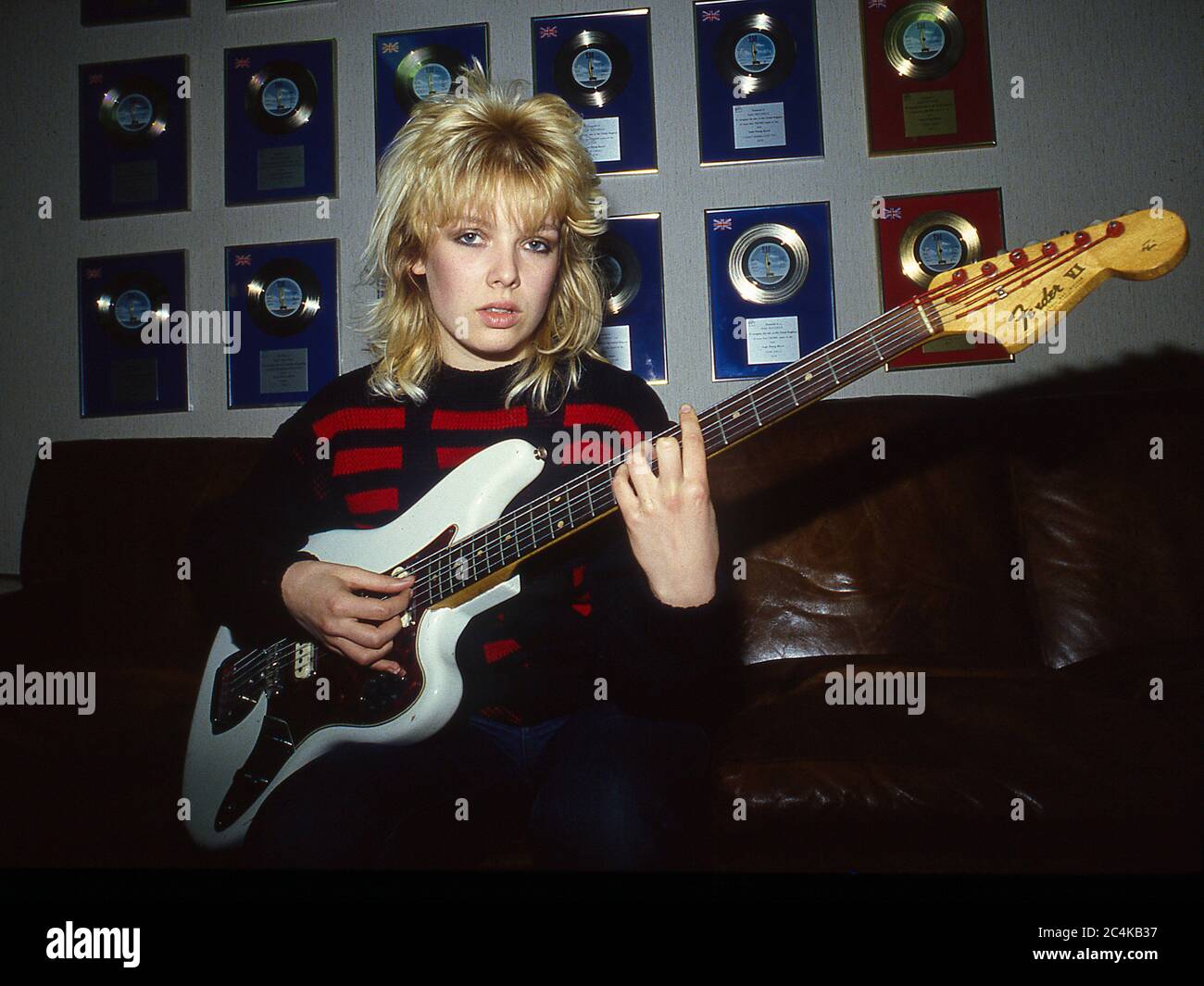 Kim Wilde en 1981 Banque D'Images
