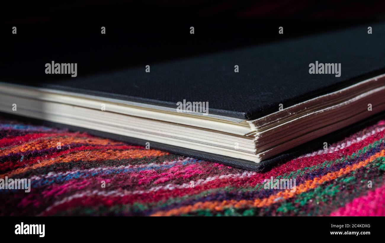 Page de garde d'un carnet de dessin Banque de photographies et d’images