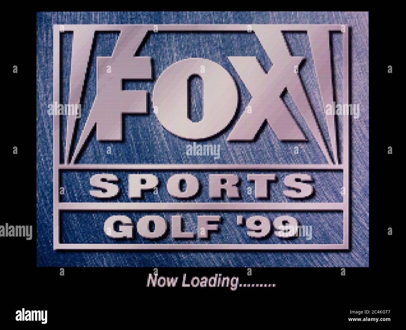 Fox Sports Golf '99 - Sony PlayStation 1 PS1 PSX - usage éditorial uniquement Banque D'Images