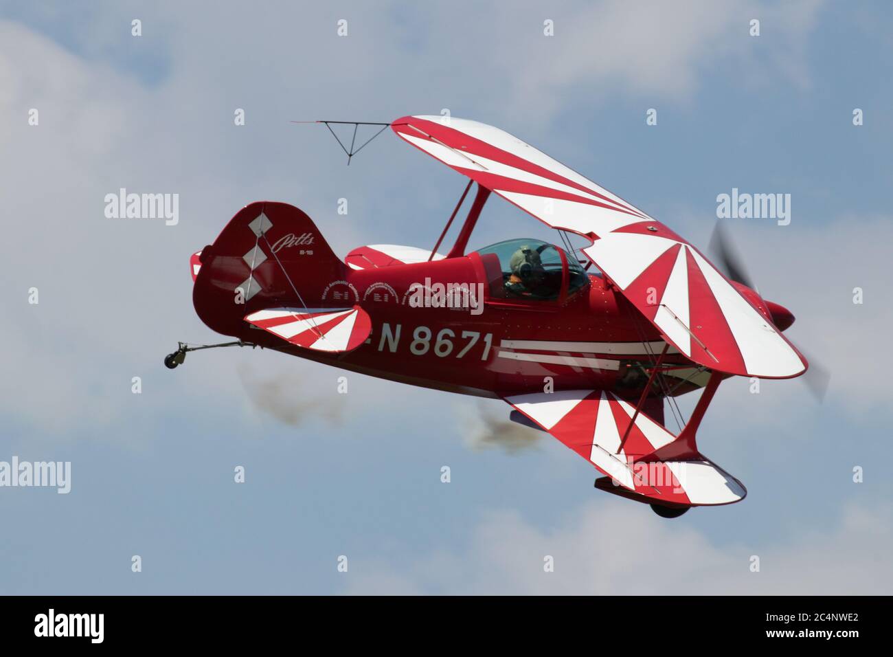 Flugshow, passionnés d'aviation, Warbirds, vieux avions Banque D'Images