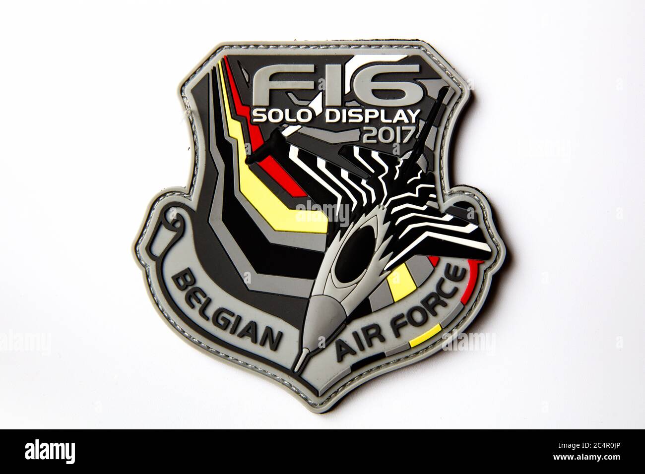 Belgian Air Force F-16 Solo Display Patch 2017 Banque D'Images