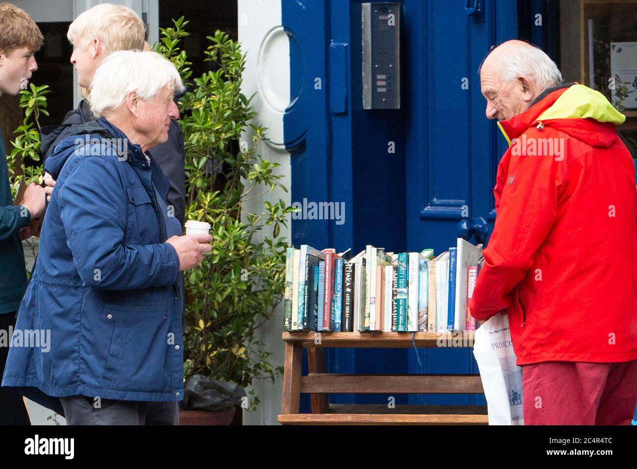 Stanley et JO Johnson ensemble Banque D'Images