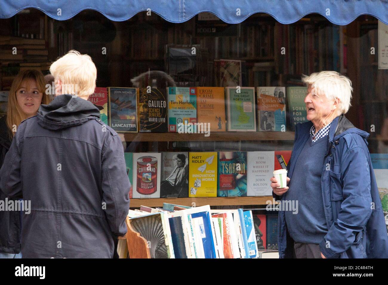 Stanley et JO Johnson ensemble Banque D'Images