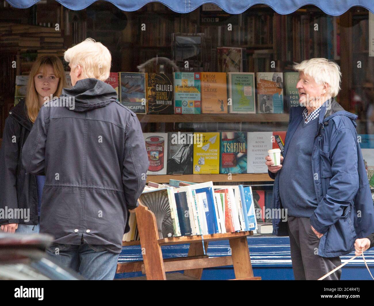 Stanley et JO Johnson ensemble Banque D'Images