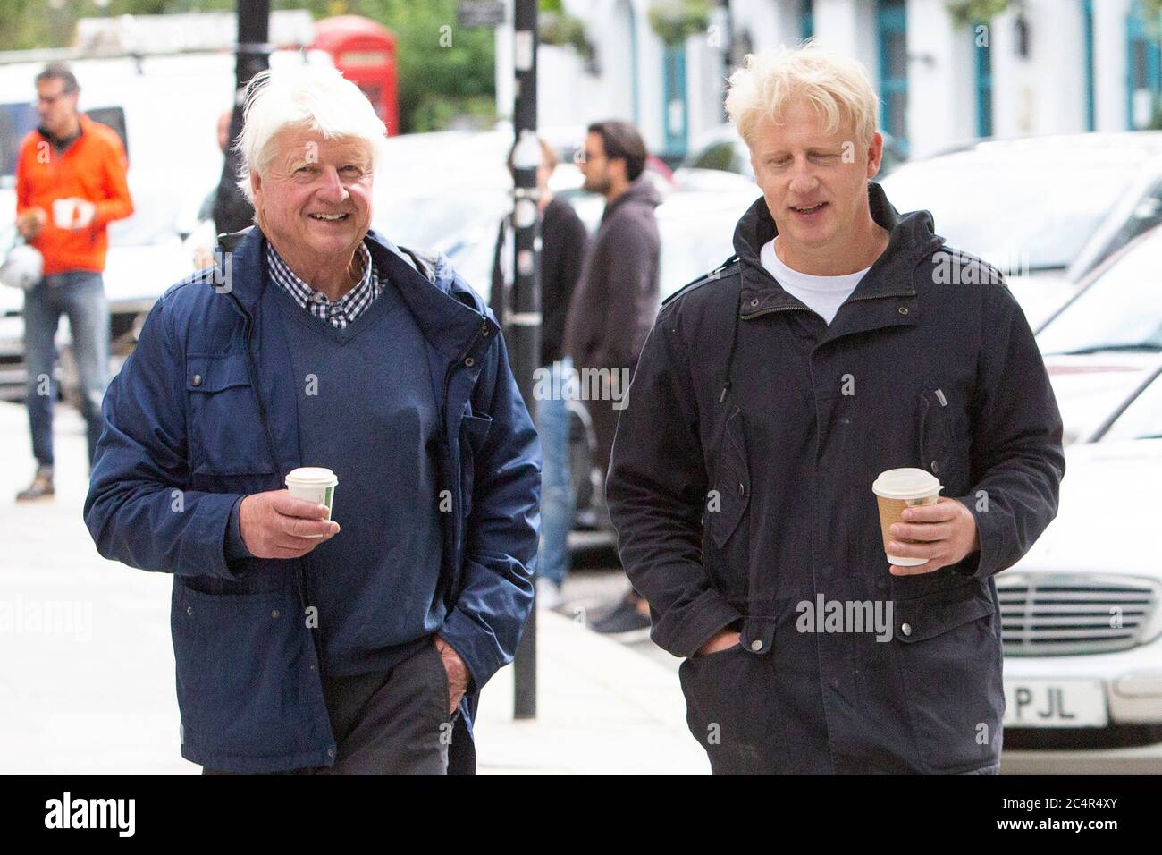 Stanley et JO Johnson ensemble Banque D'Images