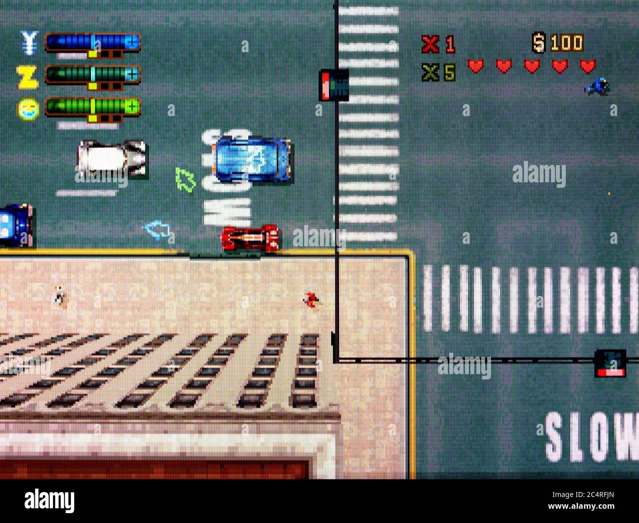 GTA 2 - Grand Theft Auto 2 - Sony PlayStation 1 PS1 PSX - usage éditorial uniquement Banque D'Images