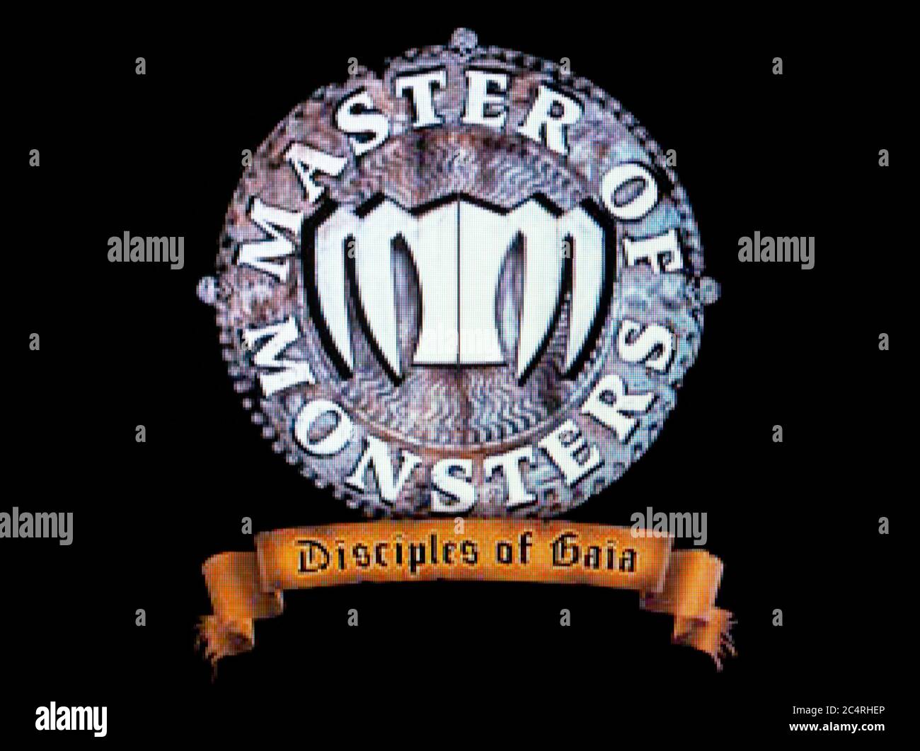 Master of Monsters disciples of Gaia - Sony PlayStation 1 PS1 PSX - usage éditorial uniquement Banque D'Images