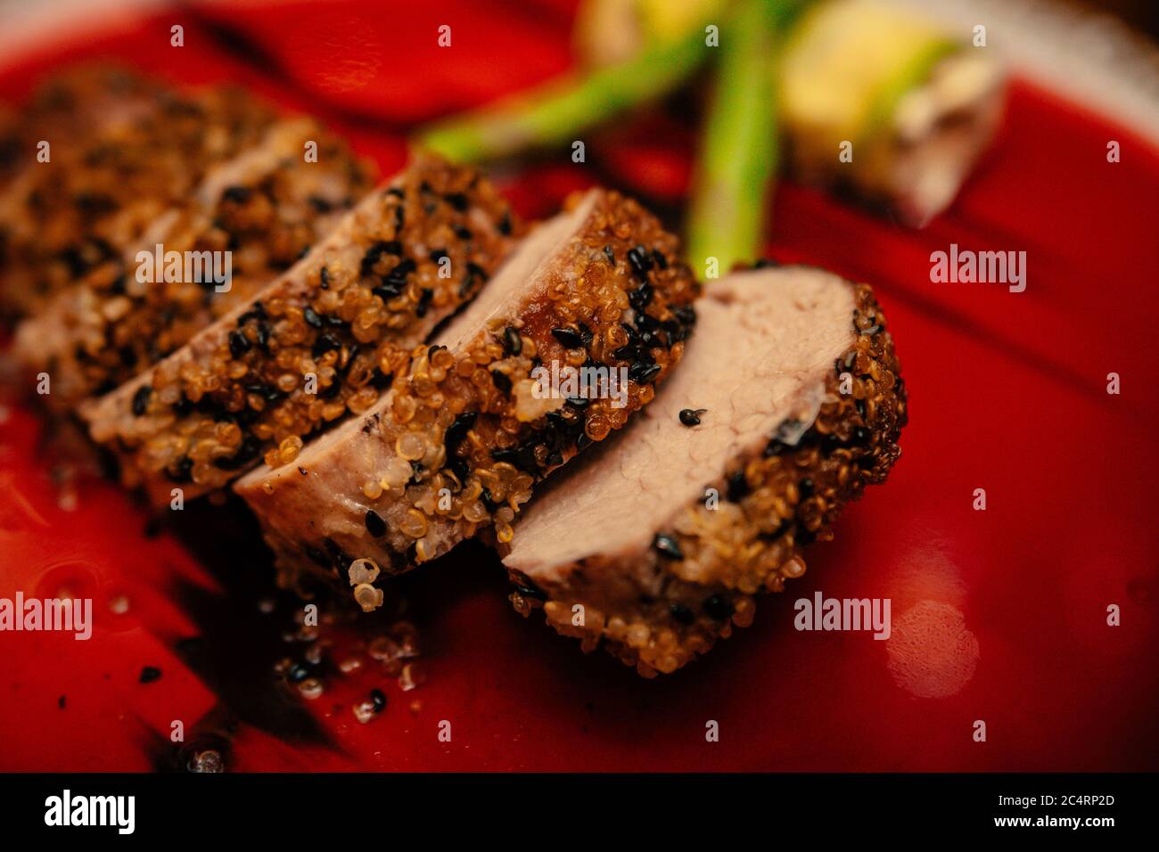 cuisine orientale, haute cuisine, cuisine de qualité, sushi gastronomique Banque D'Images