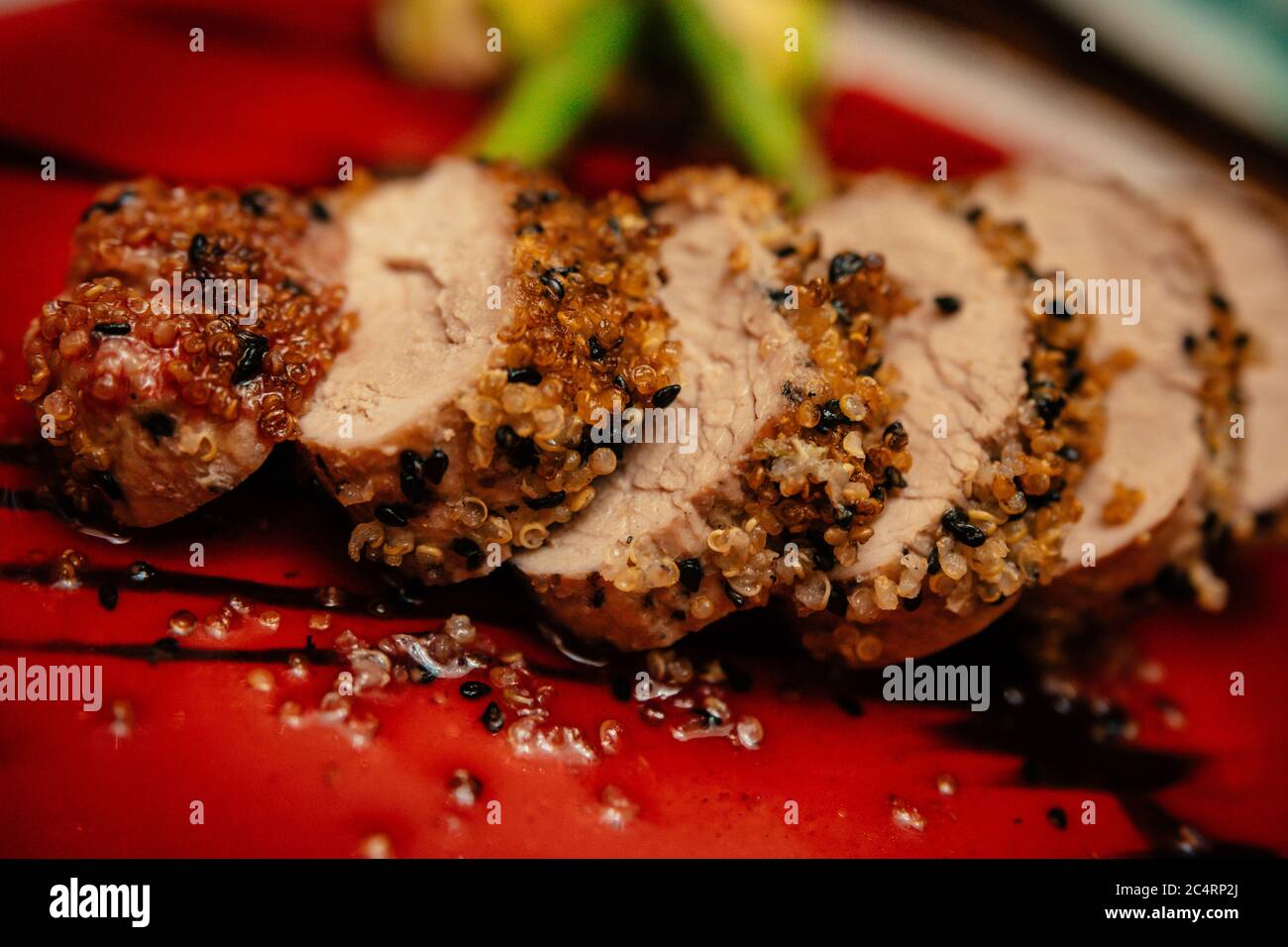 cuisine orientale, haute cuisine, cuisine de qualité, sushi gastronomique Banque D'Images