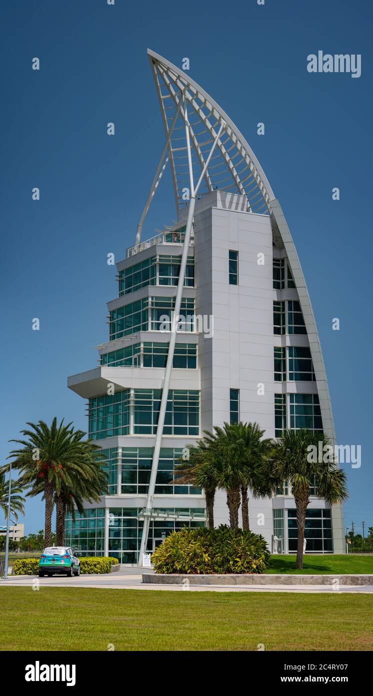 Tour d'exploration de Port Canaveral en Floride Banque D'Images