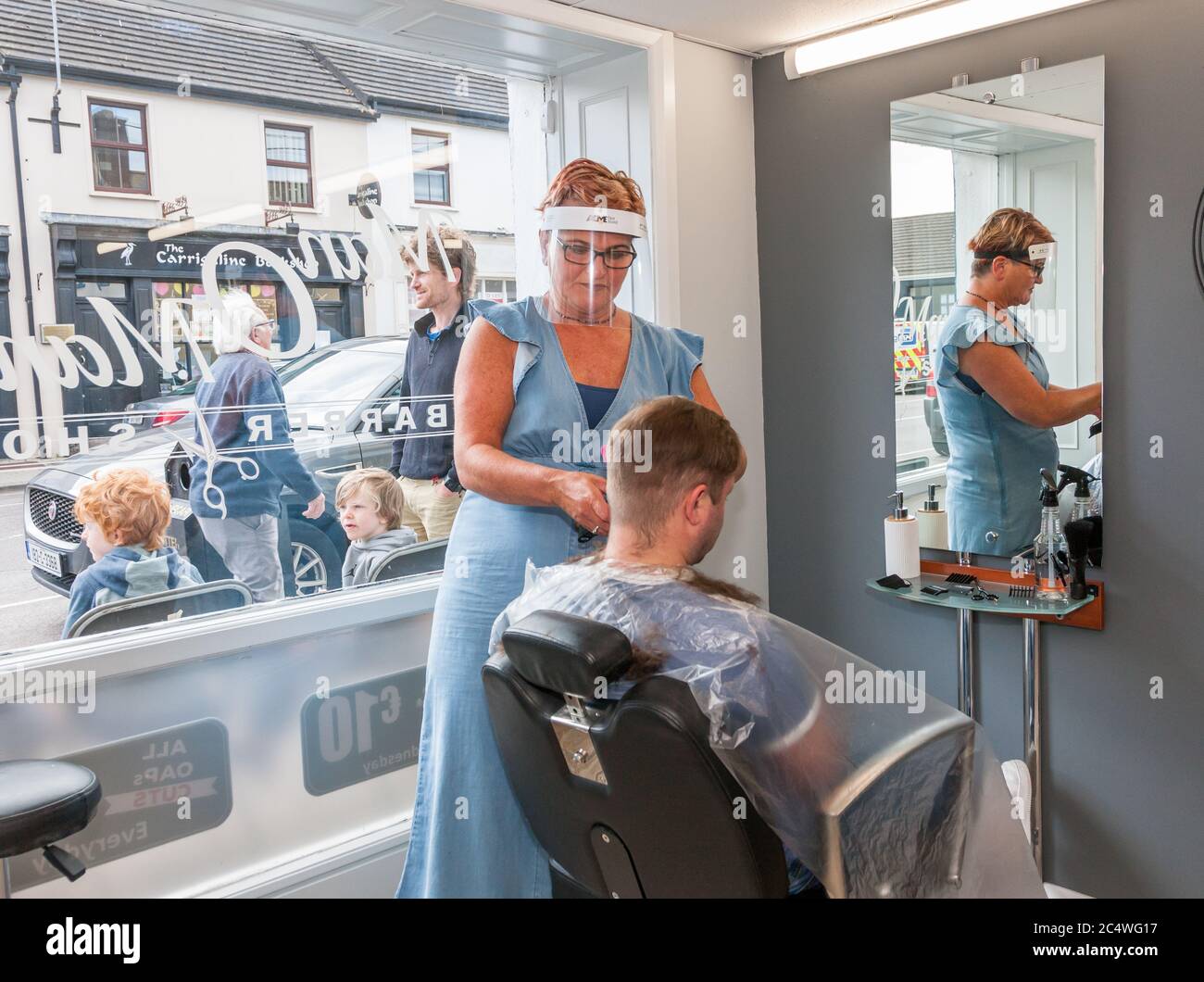 Coiffure irlandaise Banque de photographies et d’images à haute